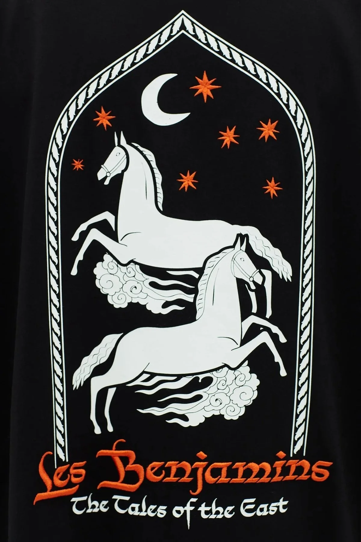 Les Benjamins % 100 Pamuk Oversize Fit Bisiklet Yaka Erkek T Shirt LB23SSHOEMUOT-004 SİYAH - 5