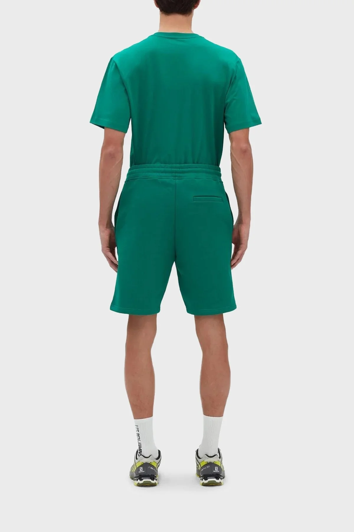 Les Benjamins % 100 Pamuk Regular Fit Cepli Erkek Short LB23SSESSMUSO-301 YEŞİL - 5
