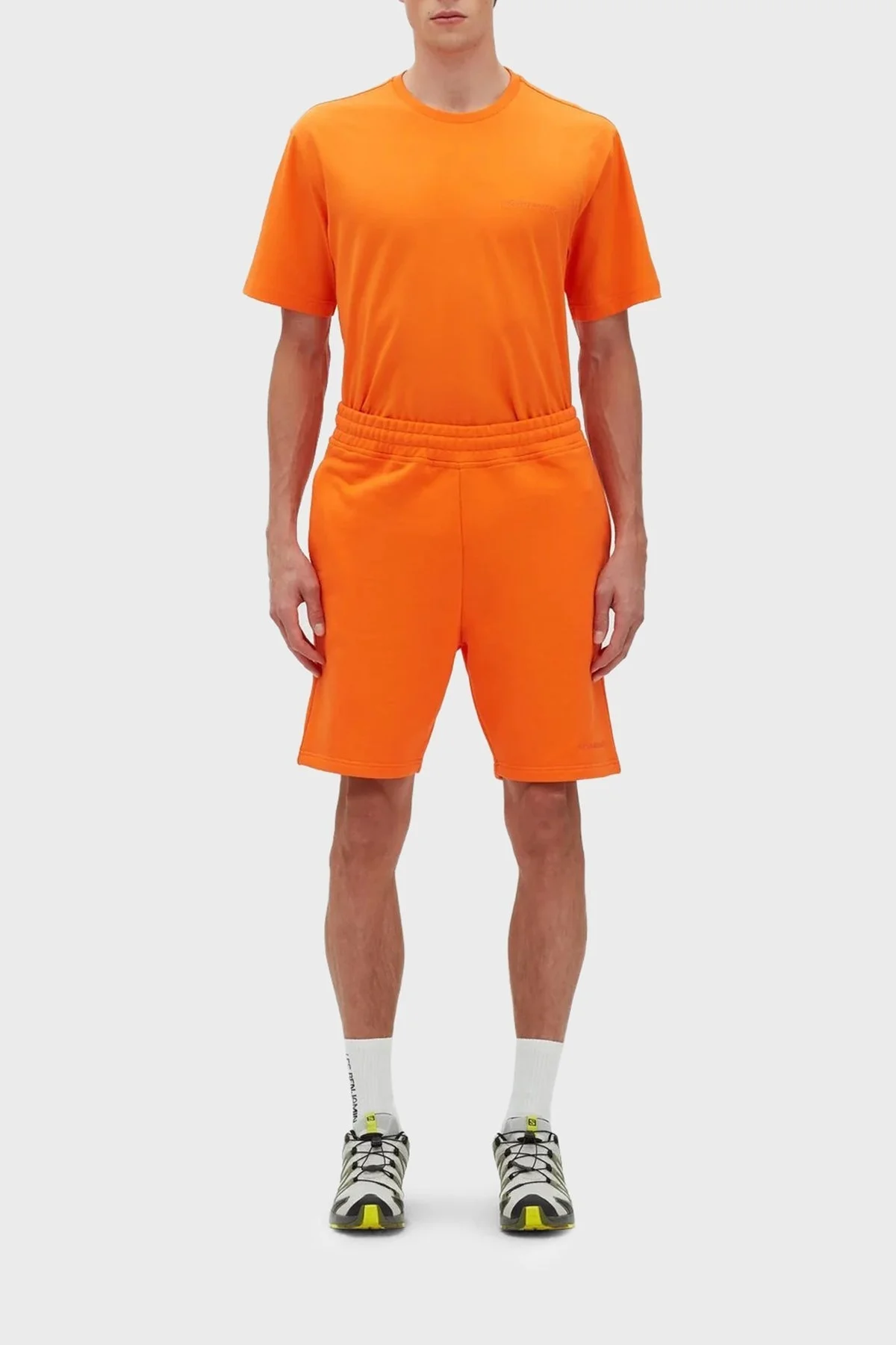 Les Benjamins % 100 Pamuk Regular Fit Cepli Erkek Short LB23SSESSMUSO-302 TURUNCU - 1