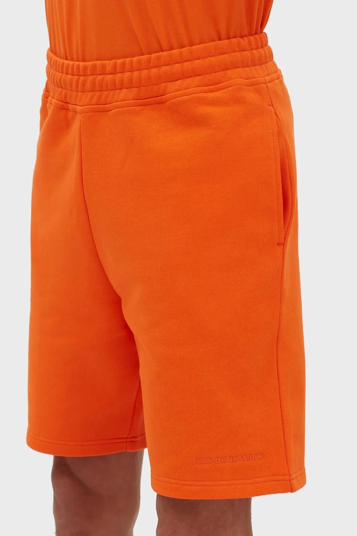 Les Benjamins % 100 Pamuk Regular Fit Cepli Erkek Short LB23SSESSMUSO-302 TURUNCU - 3