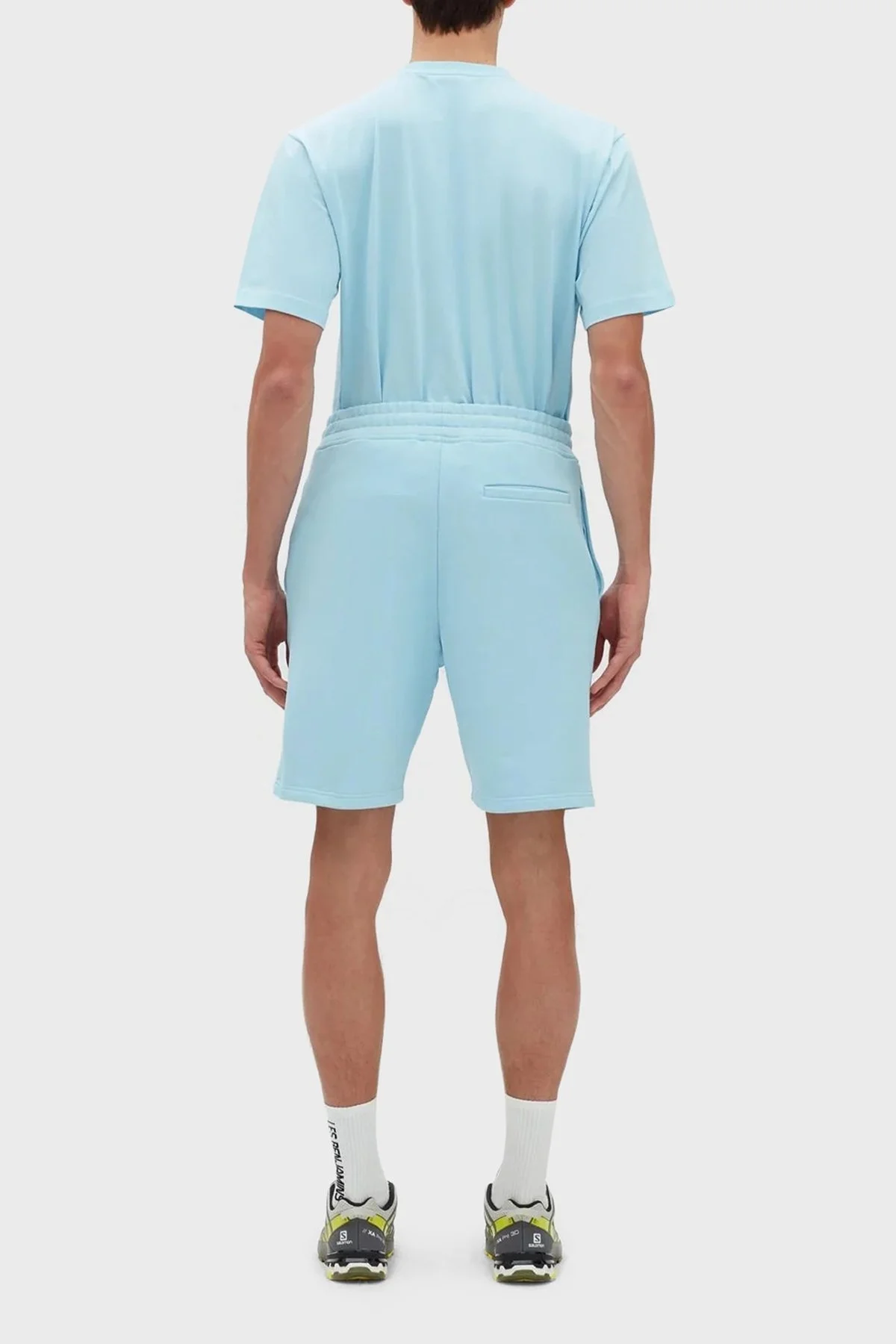 Les Benjamins % 100 Pamuk Regular Fit Cepli Erkek Short LB23SSESSMUSO-303 MAVİ - 4