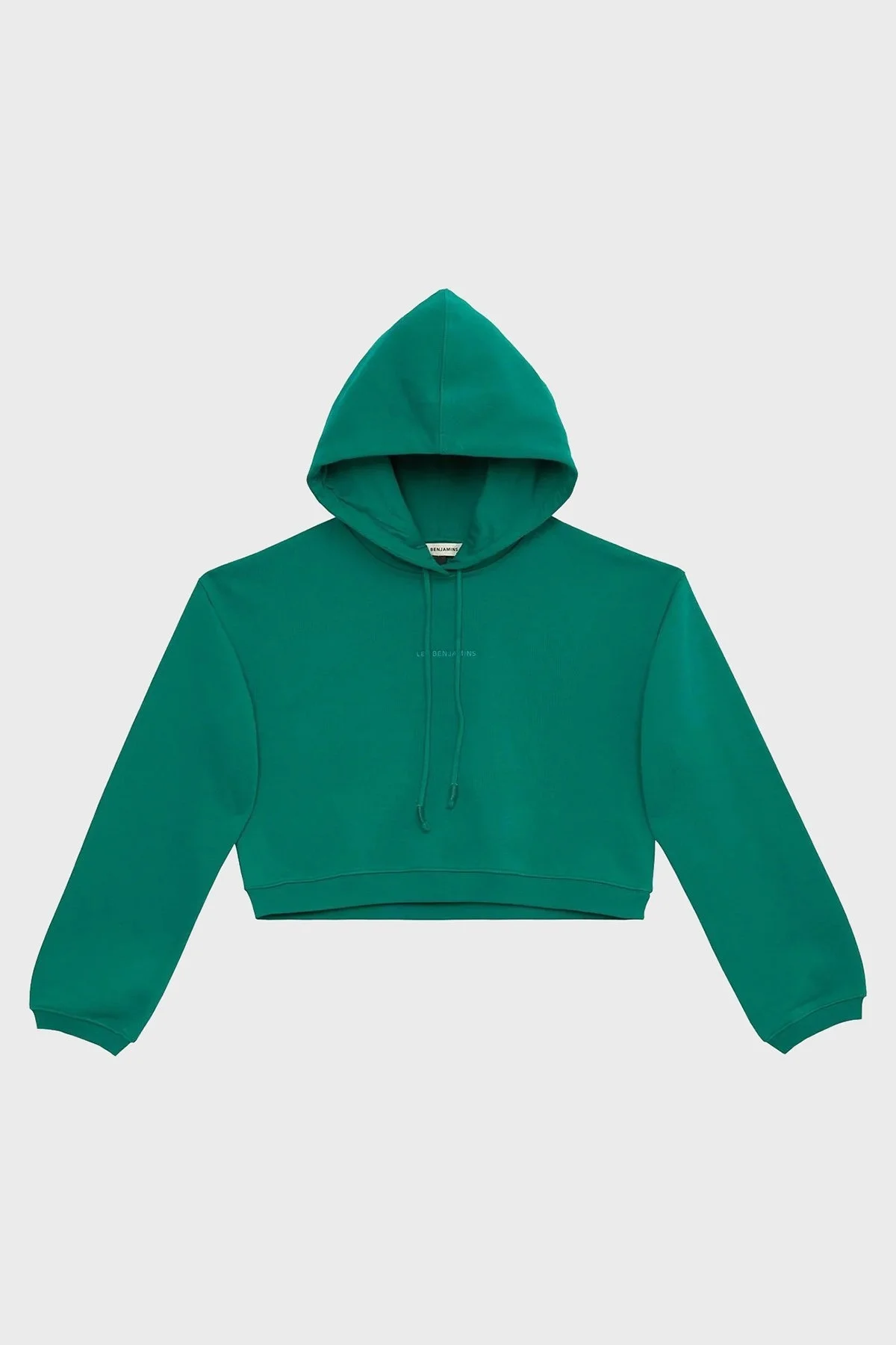 Les Benjamins % 100 Pamuk Regular Fit Kapüşonlu Bayan Sweat LB23SSESSFUHD-301 YEŞİL - 6