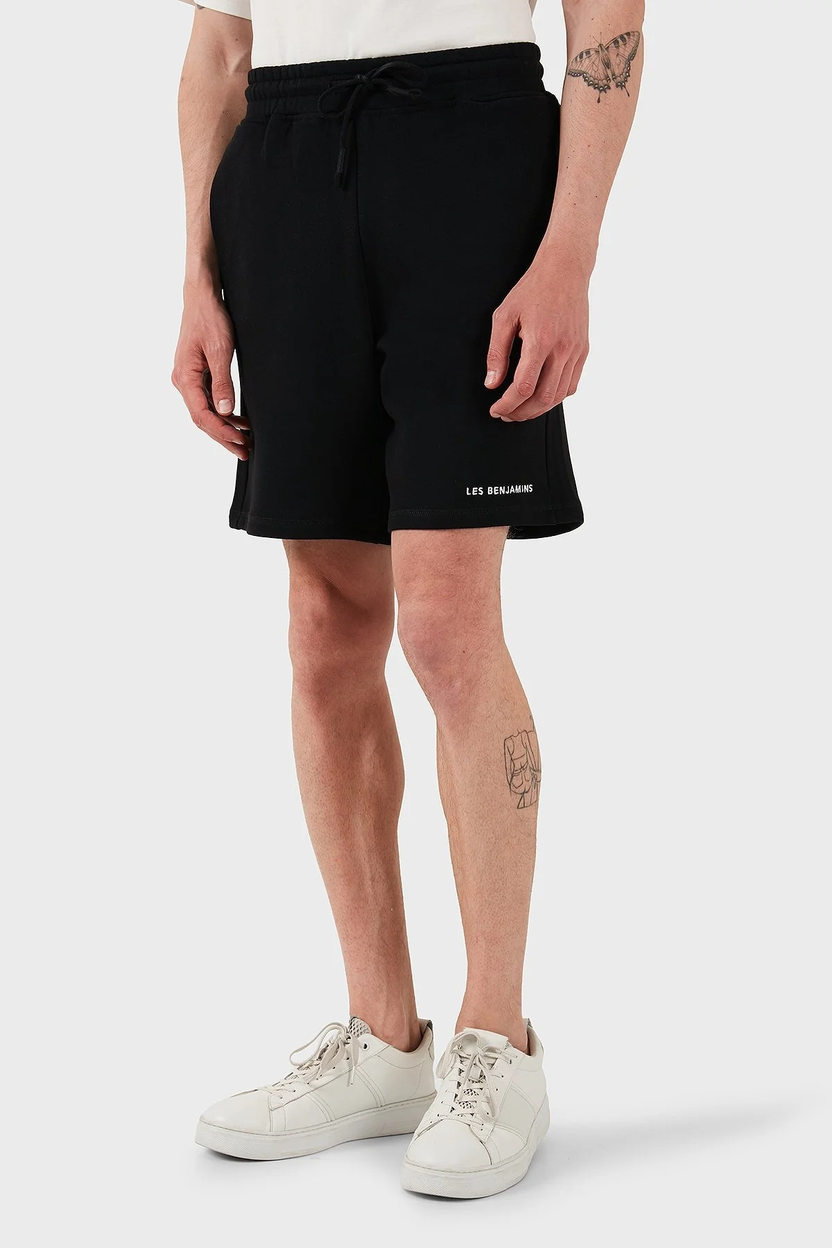 Les Benjamins % 100 Pamuk Regular Fit Logolu Erkek Short LBNOOSESSMUSO-307 SİYAH - 9