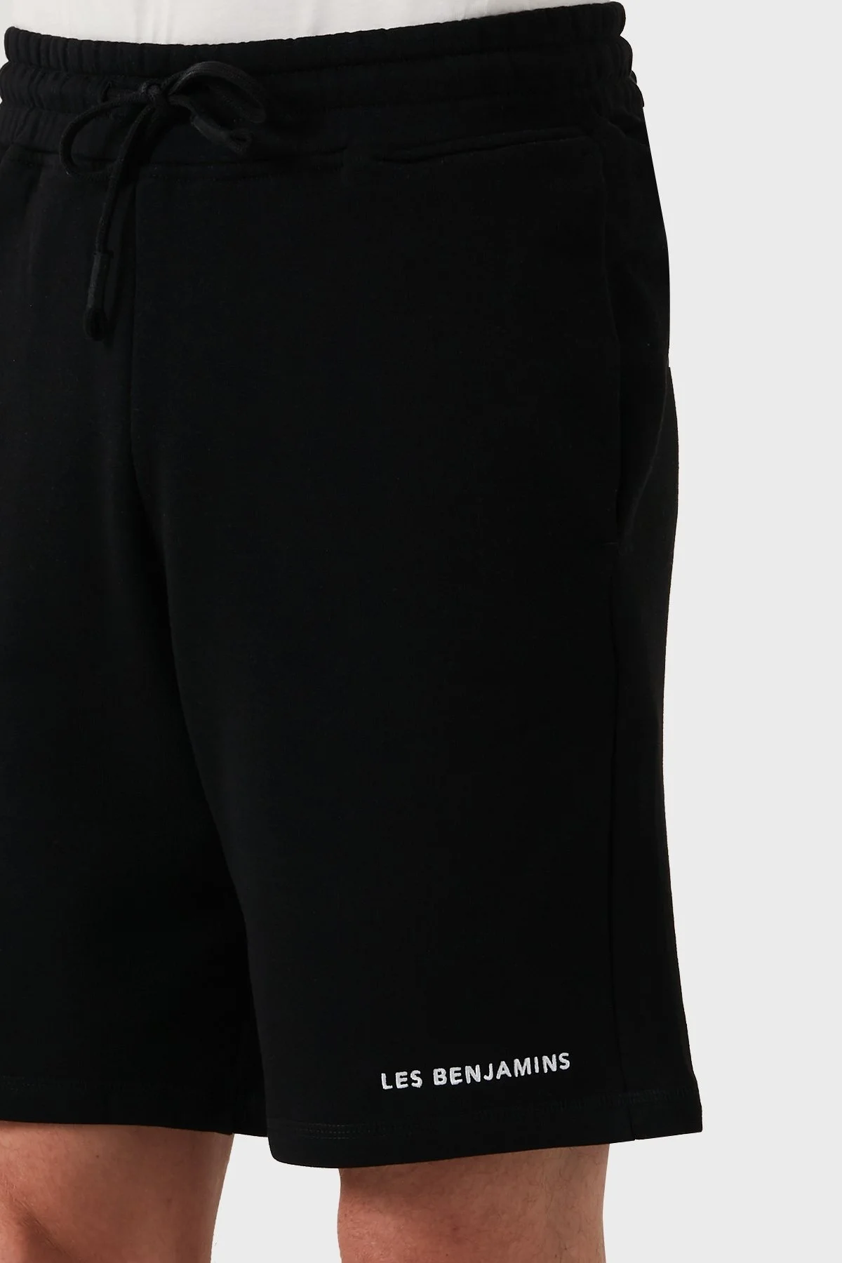 Les Benjamins % 100 Pamuk Regular Fit Logolu Erkek Short LBNOOSESSMUSO-307 SİYAH - 11