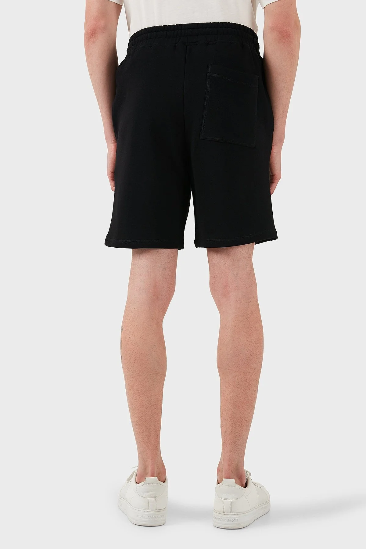 Les Benjamins % 100 Pamuk Regular Fit Logolu Erkek Short LBNOOSESSMUSO-307 SİYAH - 12