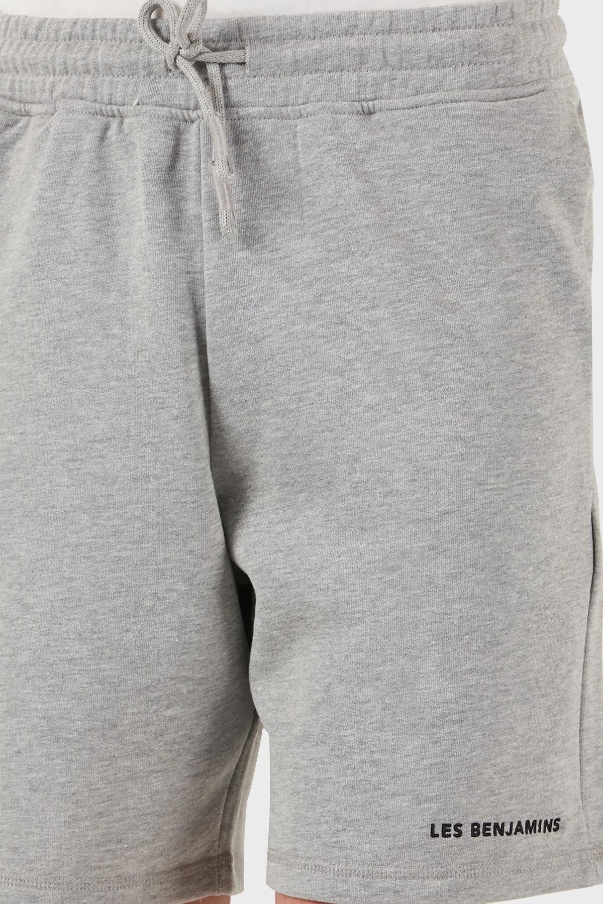 Les Benjamins % 100 Pamuk Regular Fit Logolu Erkek Short LBNOOSESSMUSO-308 GRİ - 11
