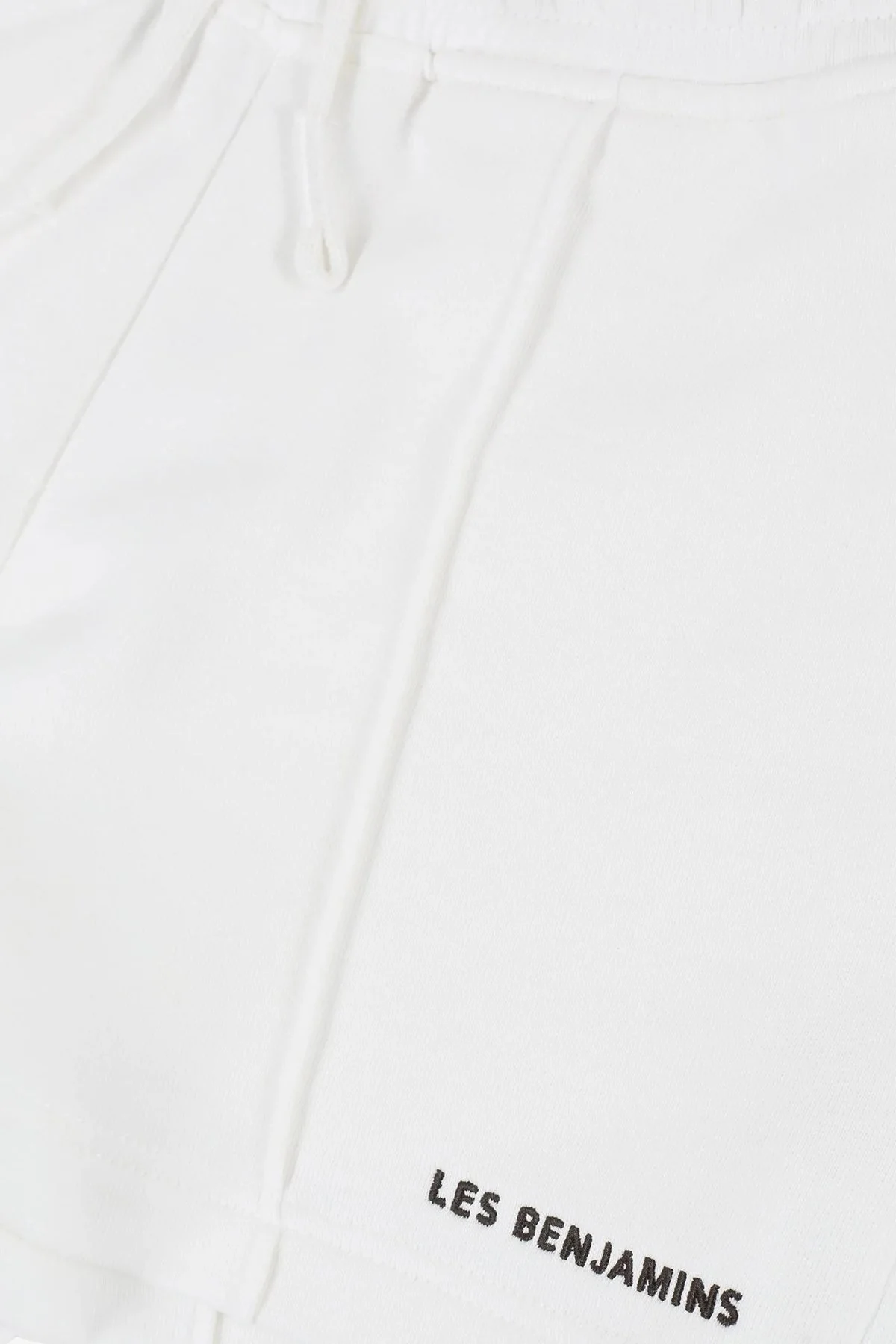 Les Benjamins % 100 Pamuk Regular Fit Yüksek Bel Çimalı Bayan Short LBNOOSESSFUSO-306 BEYAZ - 13