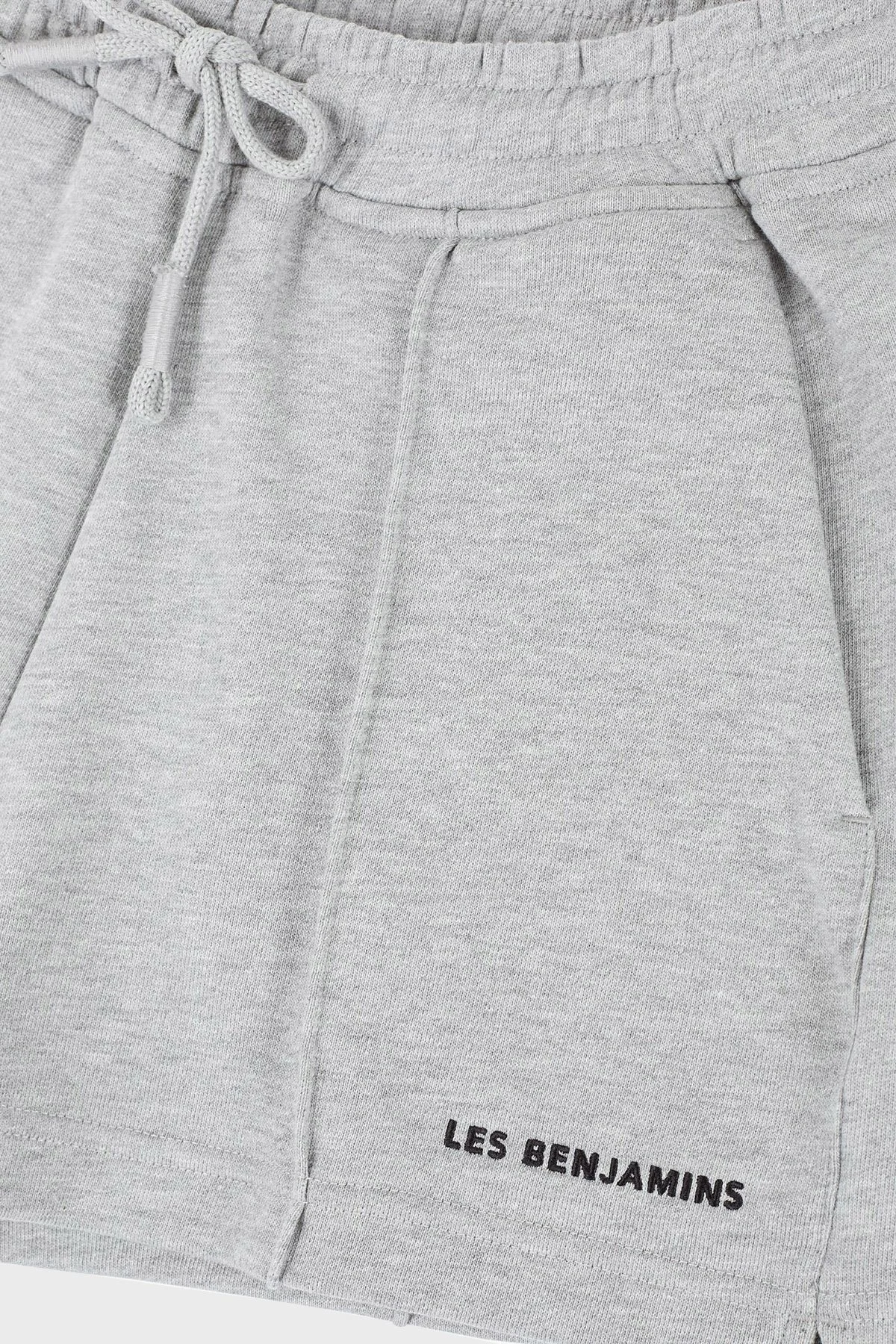 Les Benjamins % 100 Pamuk Regular Fit Yüksek Bel Çimalı Bayan Short LBNOOSESSFUSO-308 GRİ - 6