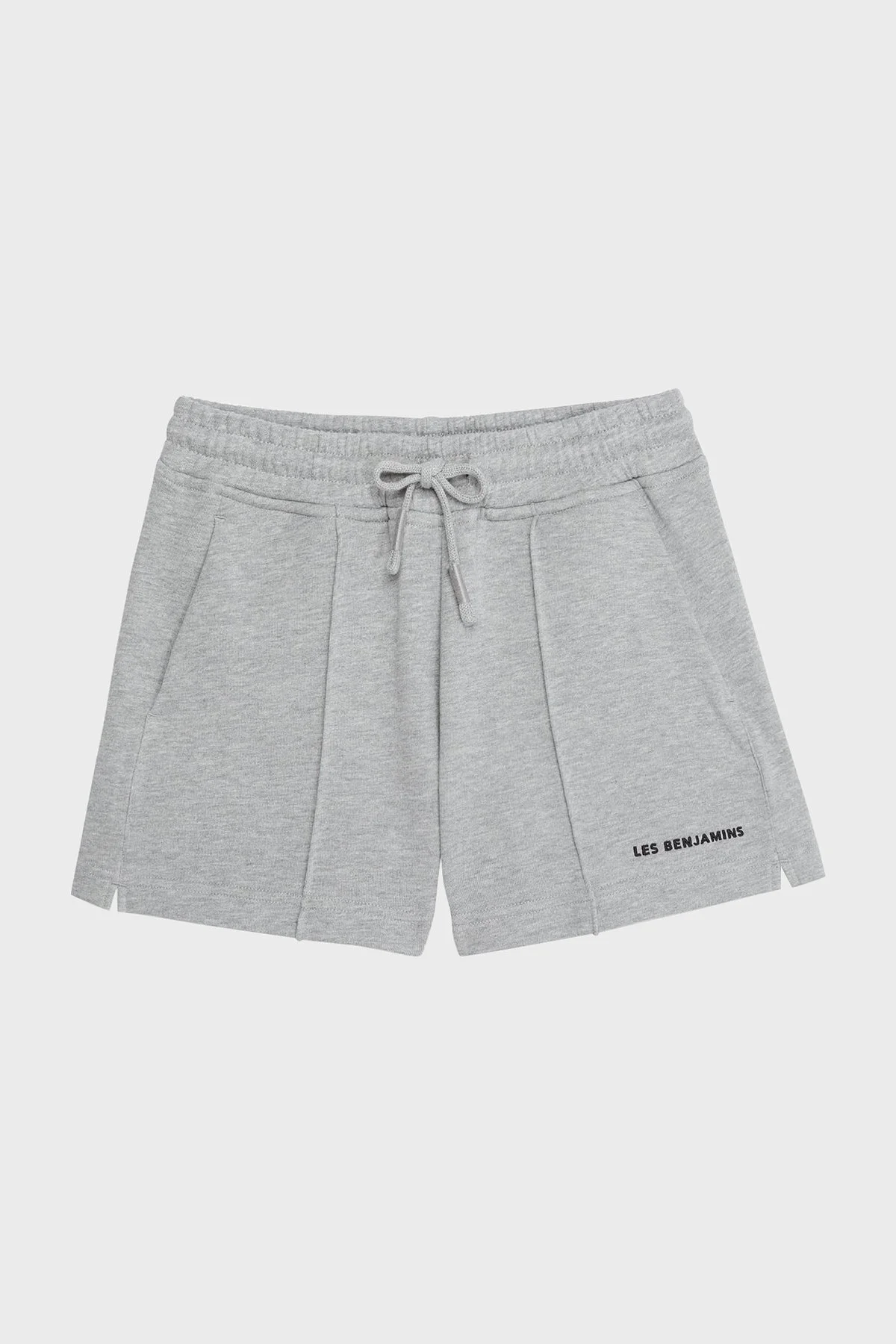 Les Benjamins % 100 Pamuk Regular Fit Yüksek Bel Çimalı Bayan Short LBNOOSESSFUSO-308 GRİ - 7