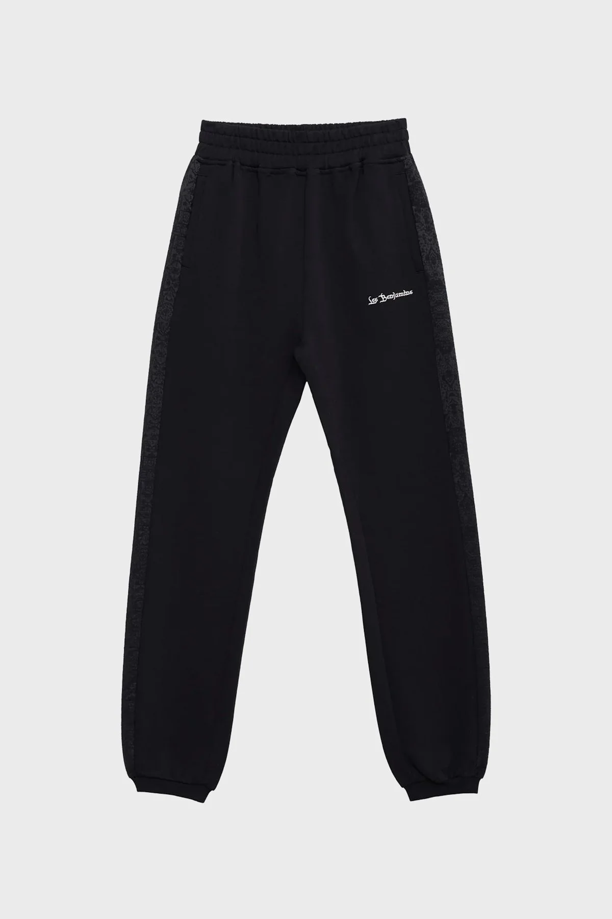 Les Benjamins % 100 Pamuk Yüksek Bel Relaxed Fit Jogger Spor Bayan Pantolon LB23SSHOEFUSP-001 SİYAH - 6