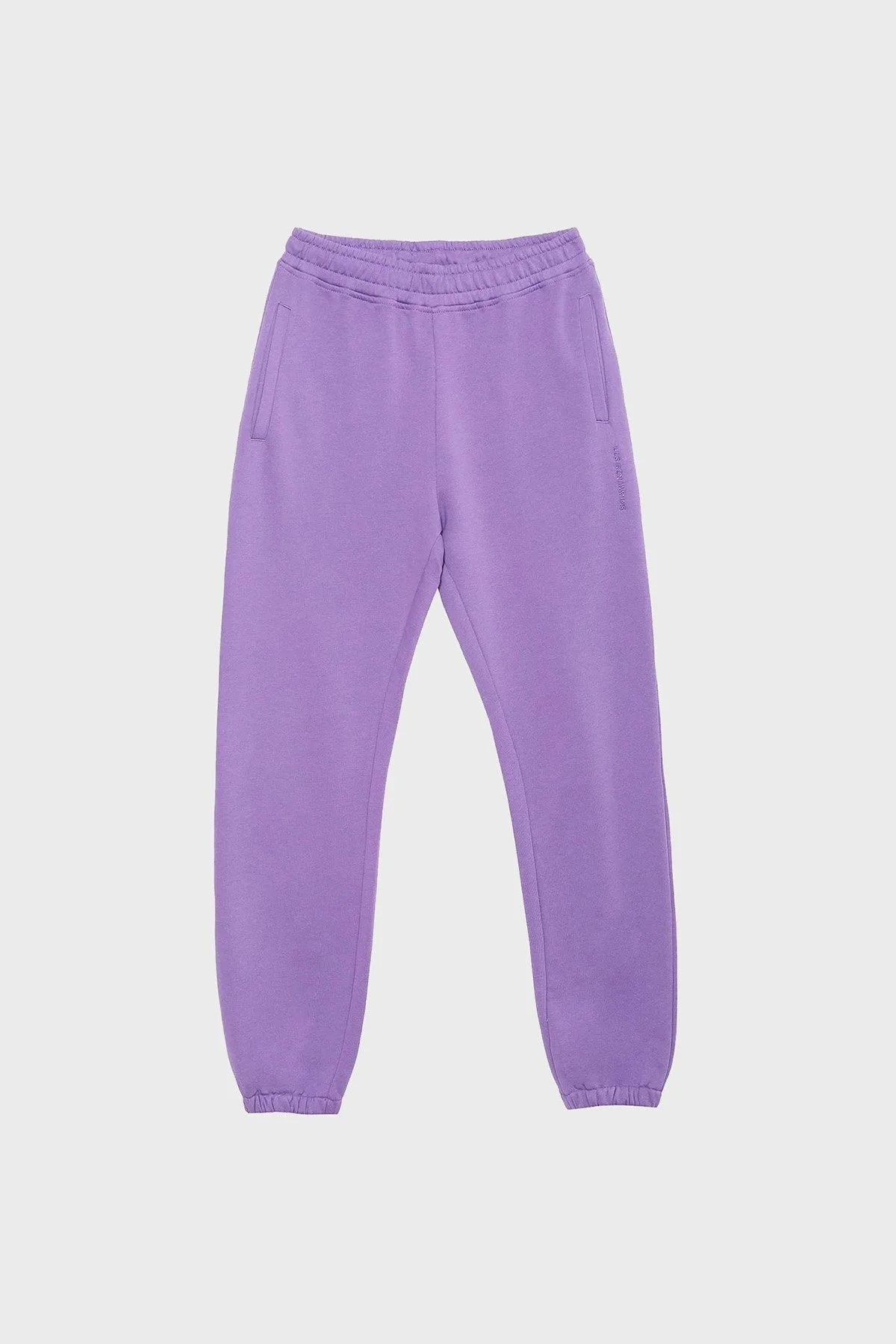 Les Benjamins Belden Bağlamalı % 100 Pamuk Regular Fit Jogger Bayan Pantolon LB23FWESSFUSP-304 LİLA - 7