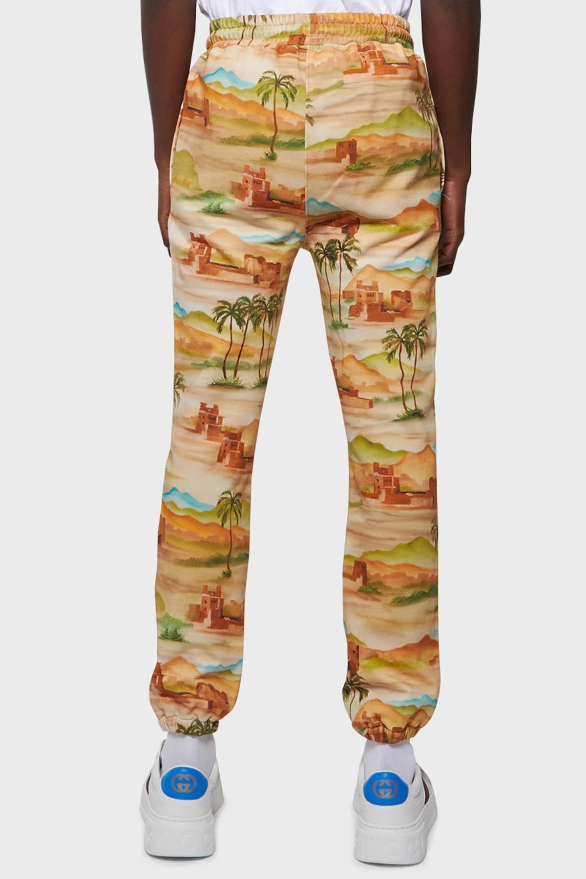 Les Benjamins Belden Bağlamalı Cepli % 100 Pamuk Erkek Pantolon LB22SSTMJMUSP-001 CAMEL-BEJ - 3