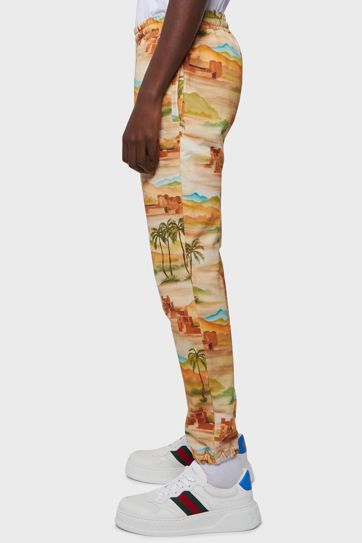 Les Benjamins Belden Bağlamalı Cepli % 100 Pamuk Erkek Pantolon LB22SSTMJMUSP-001 CAMEL-BEJ - 4