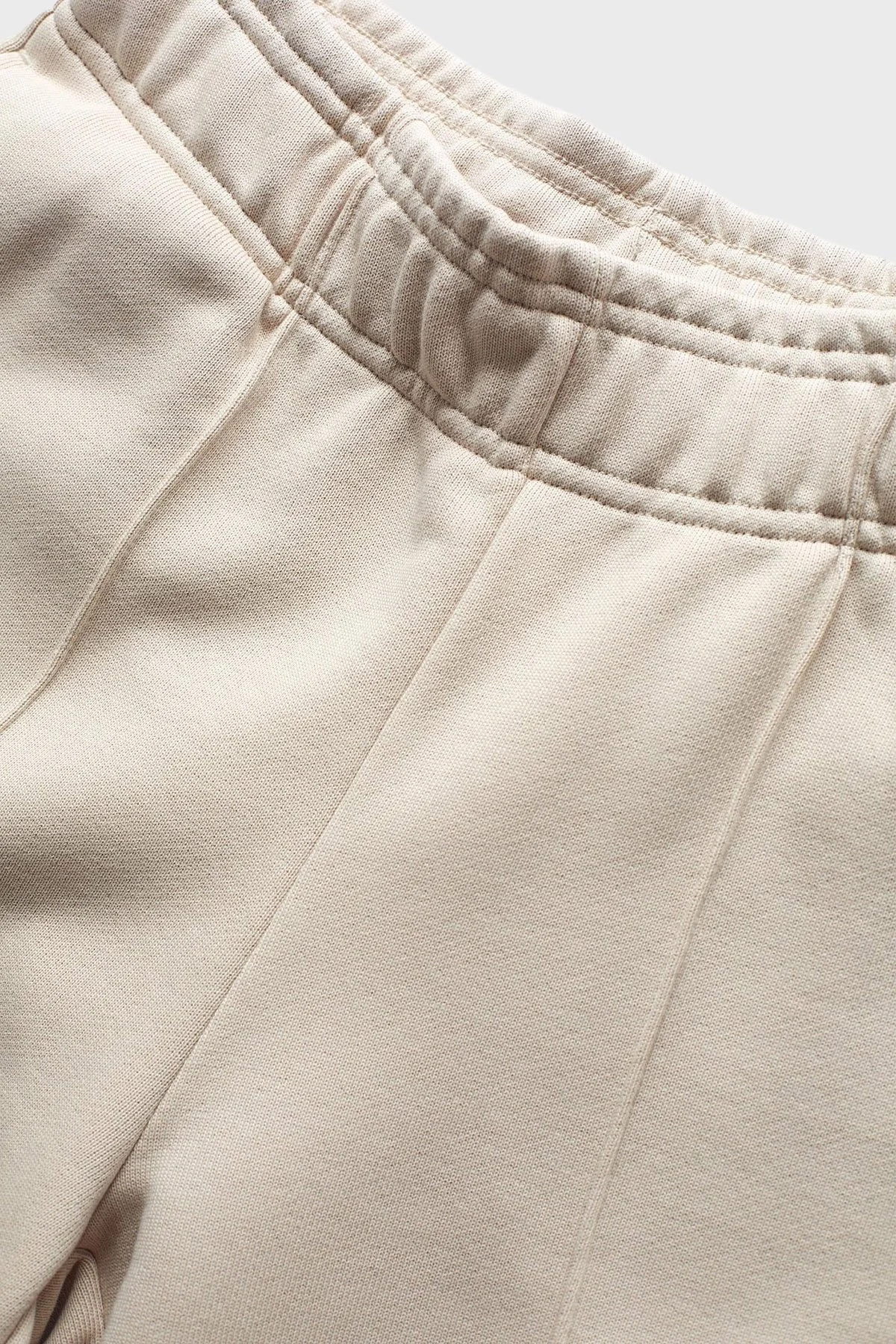 Les Benjamins Çimalı Pamuklu Regular Fit Normal Bel Geniş Paça Bayan Pantolon LB25FWCLAFUSP-401 BEJ - 4