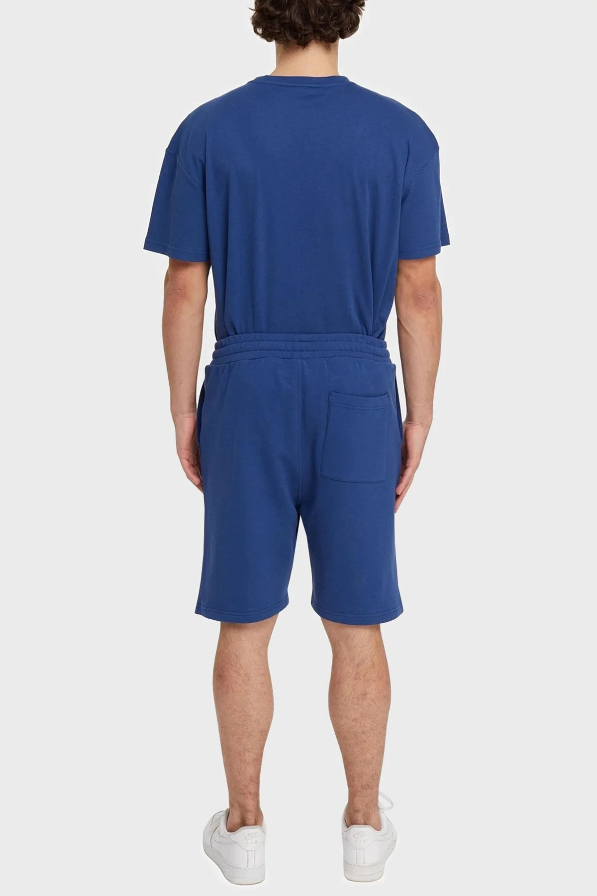 Les Benjamins Elastik Bel Bantlı Cepli % 100 Pamuk Erkek Short LB21SSCORMUSO-003 LACİVERT - 5