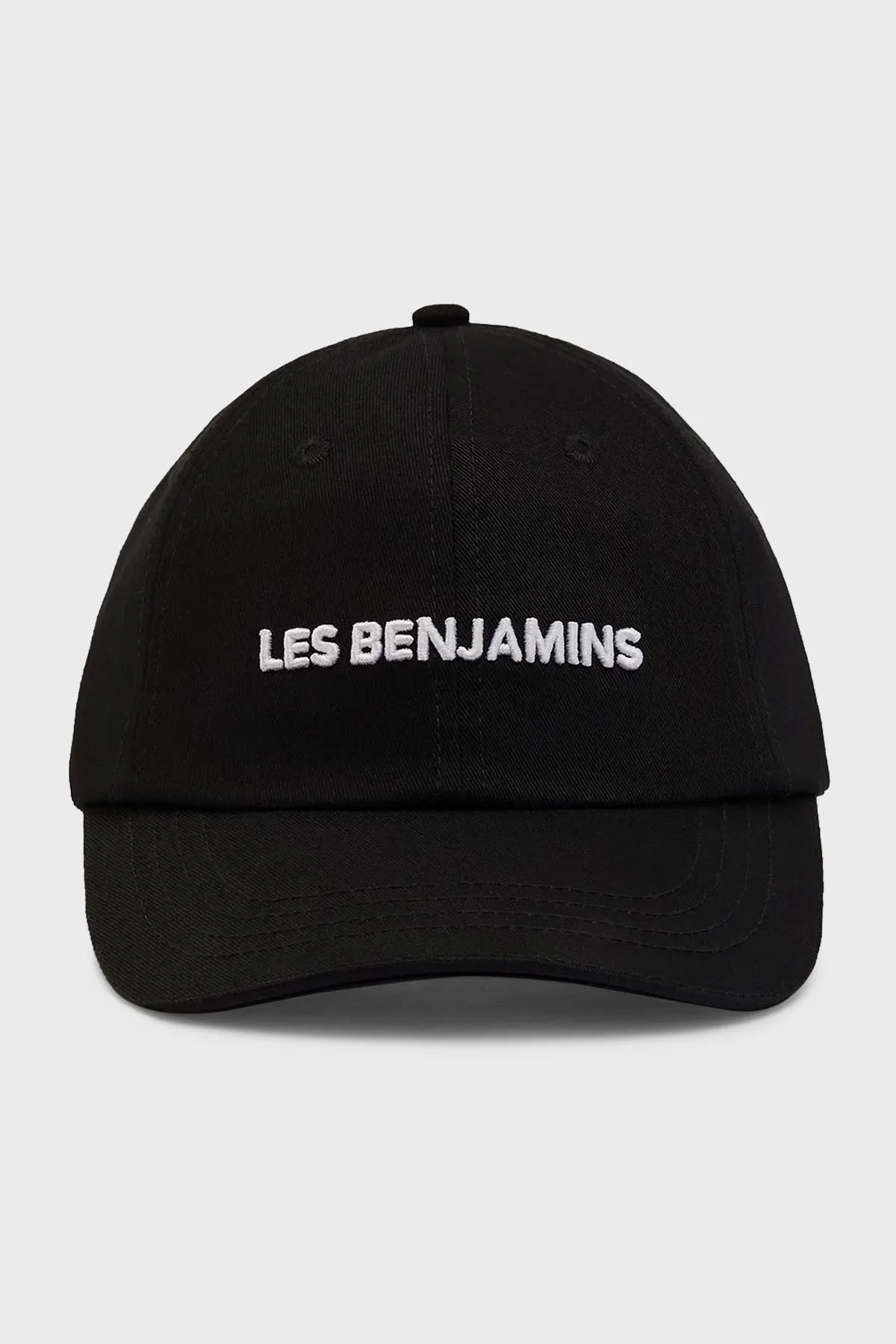 Les Benjamins Logo İşlemeli % 100 Pamuk Unisex Şapka LB23SSESSUUCP-001 SİYAH - 1
