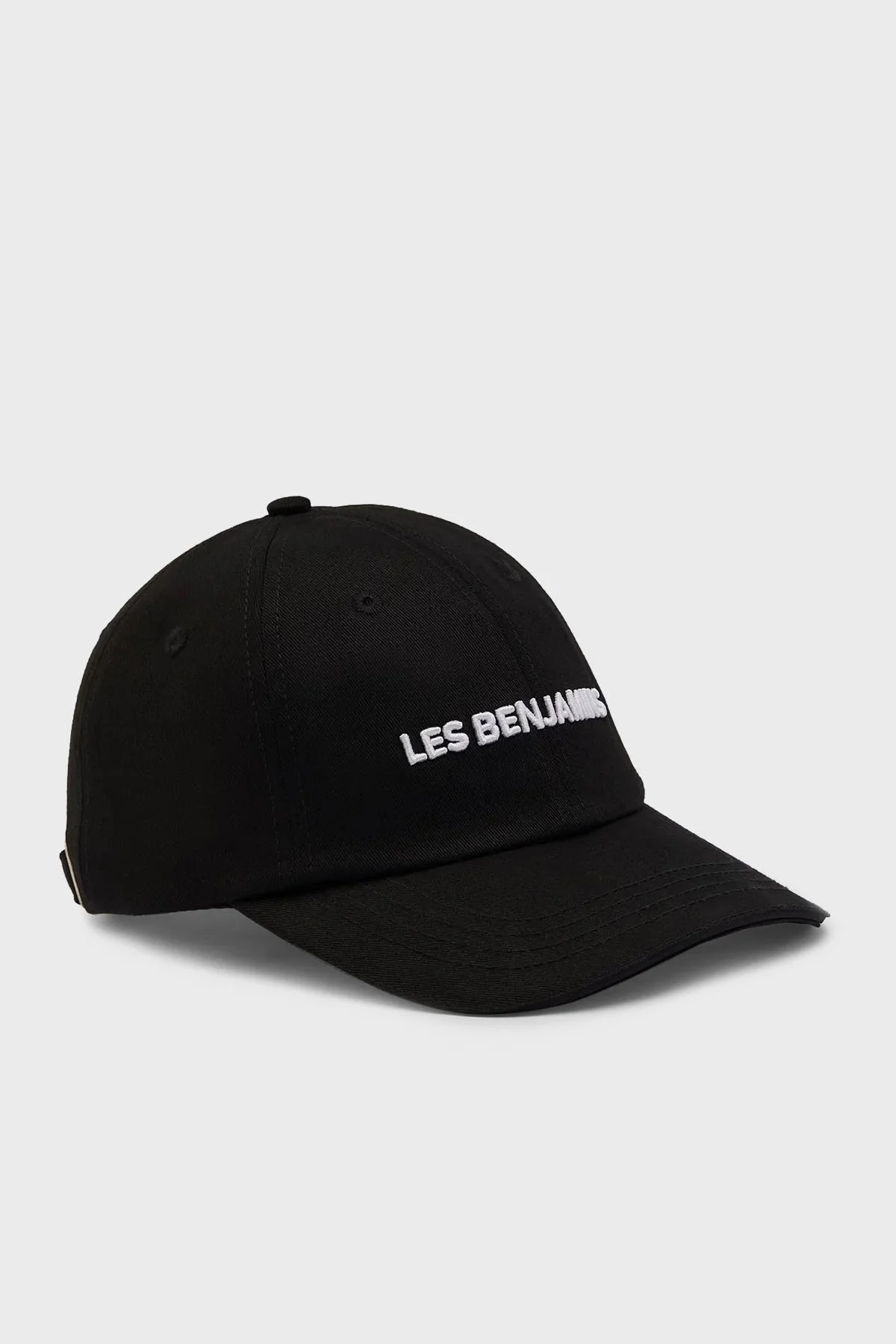 Les Benjamins Logo İşlemeli % 100 Pamuk Unisex Şapka LB23SSESSUUCP-001 SİYAH - 2