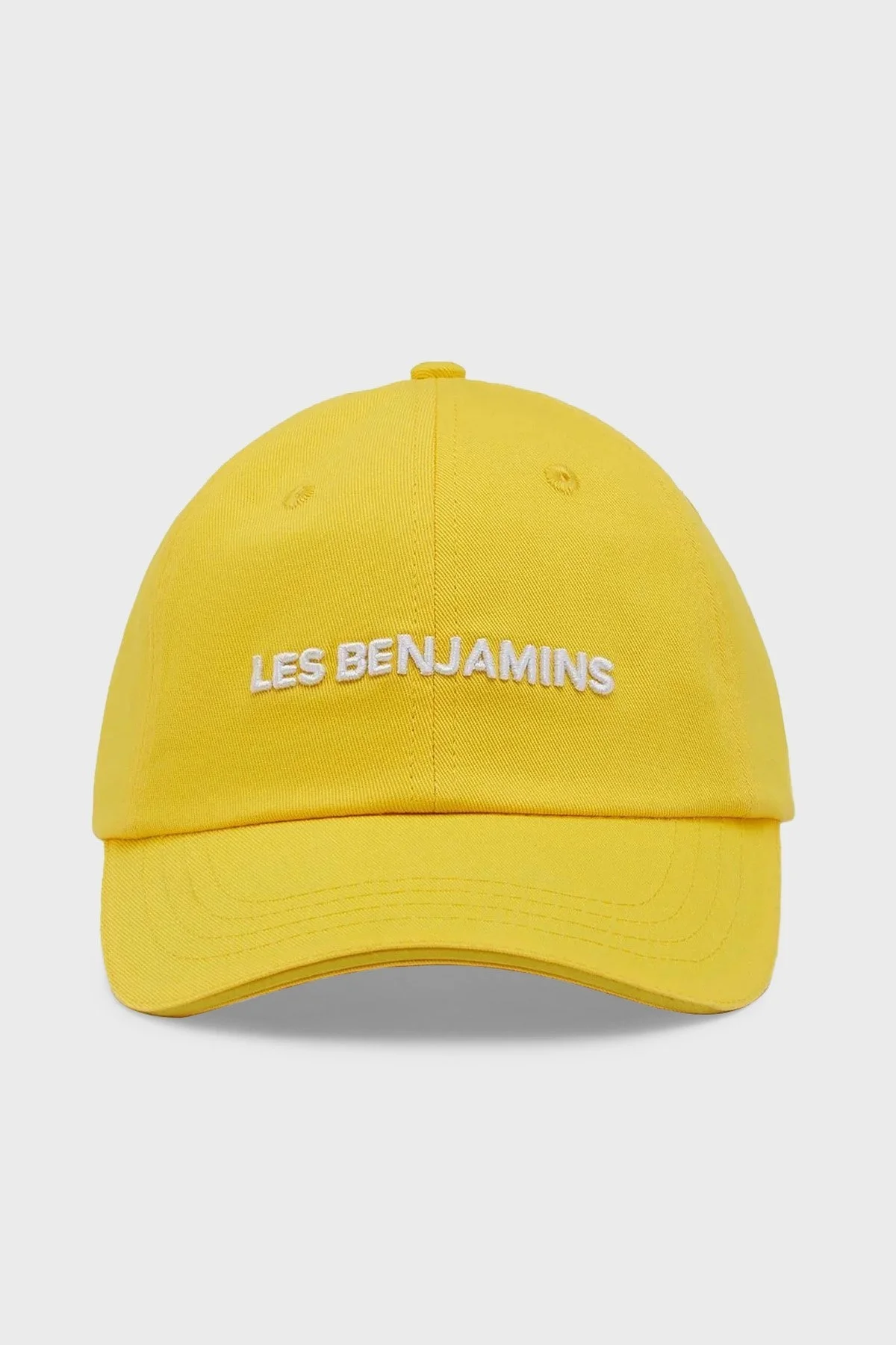 Les Benjamins Logo İşlemeli % 100 Pamuk Unisex Şapka LB23SSESSUUCP-003 SARI - 1