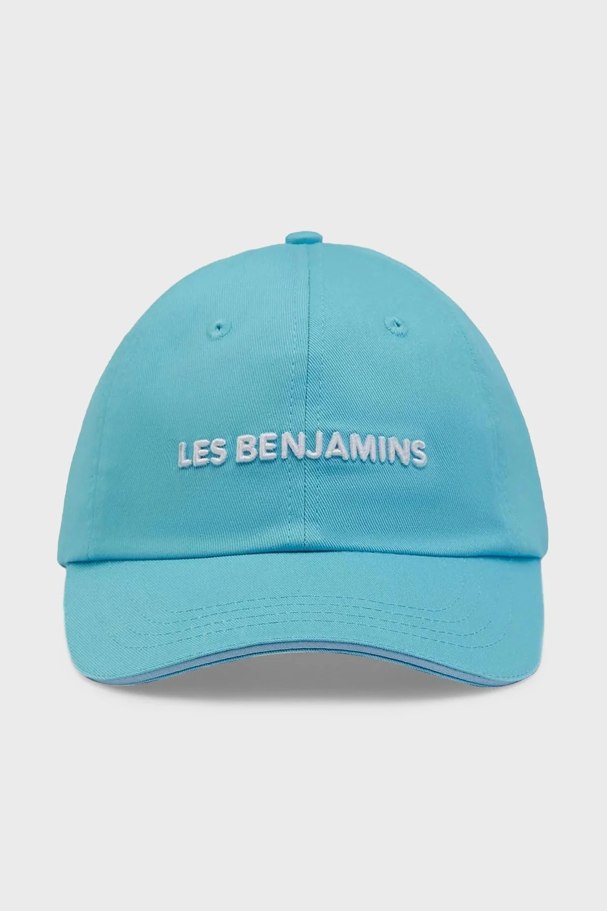 Les Benjamins Logo İşlemeli % 100 Pamuk Unisex Şapka LB23SSESSUUCP-006 AÇIK MAVİ - 1