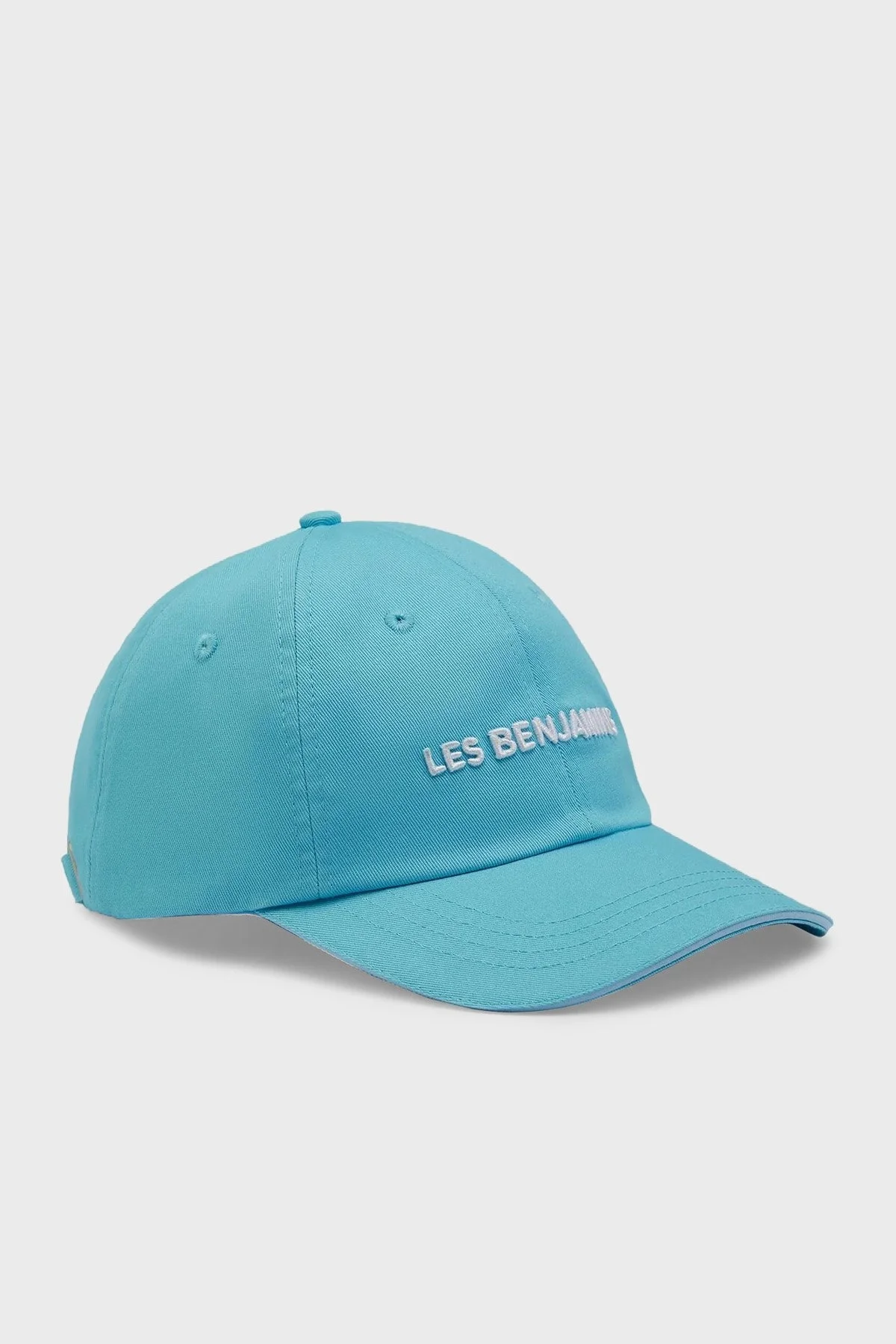 Les Benjamins Logo İşlemeli % 100 Pamuk Unisex Şapka LB23SSESSUUCP-006 AÇIK MAVİ - 2