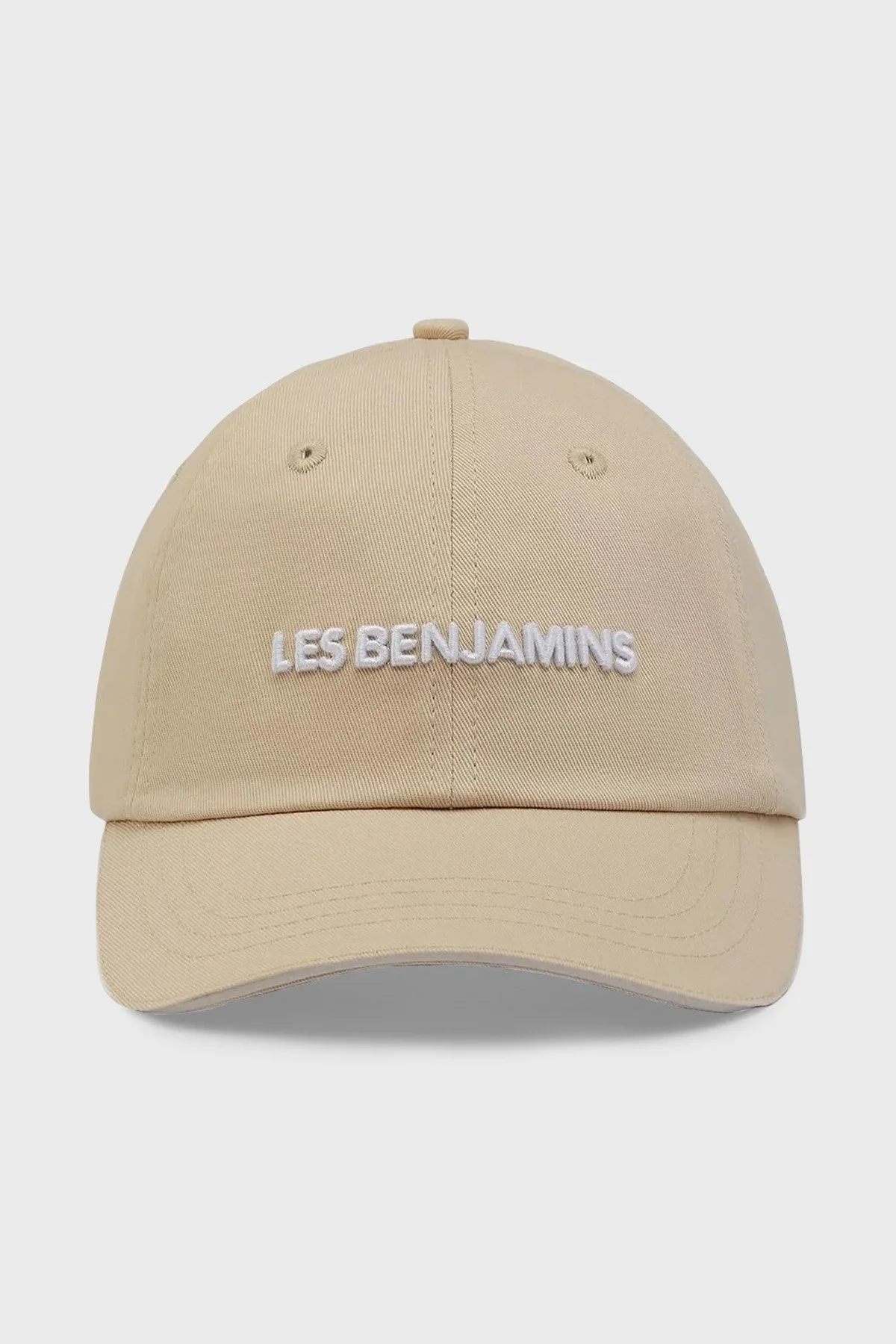 Les Benjamins Logo İşlemeli % 100 Pamuk Unisex Şapka LB23SSESSUUCP-008 BEJ - 1