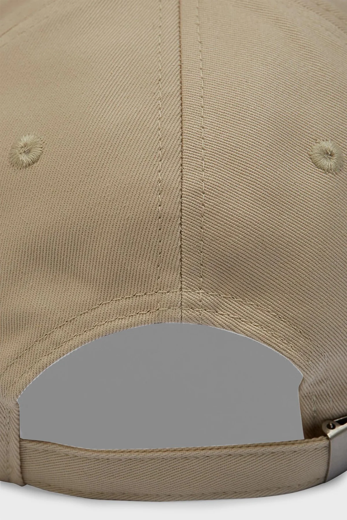 Les Benjamins Logo İşlemeli % 100 Pamuk Unisex Şapka LB23SSESSUUCP-008 BEJ - 5