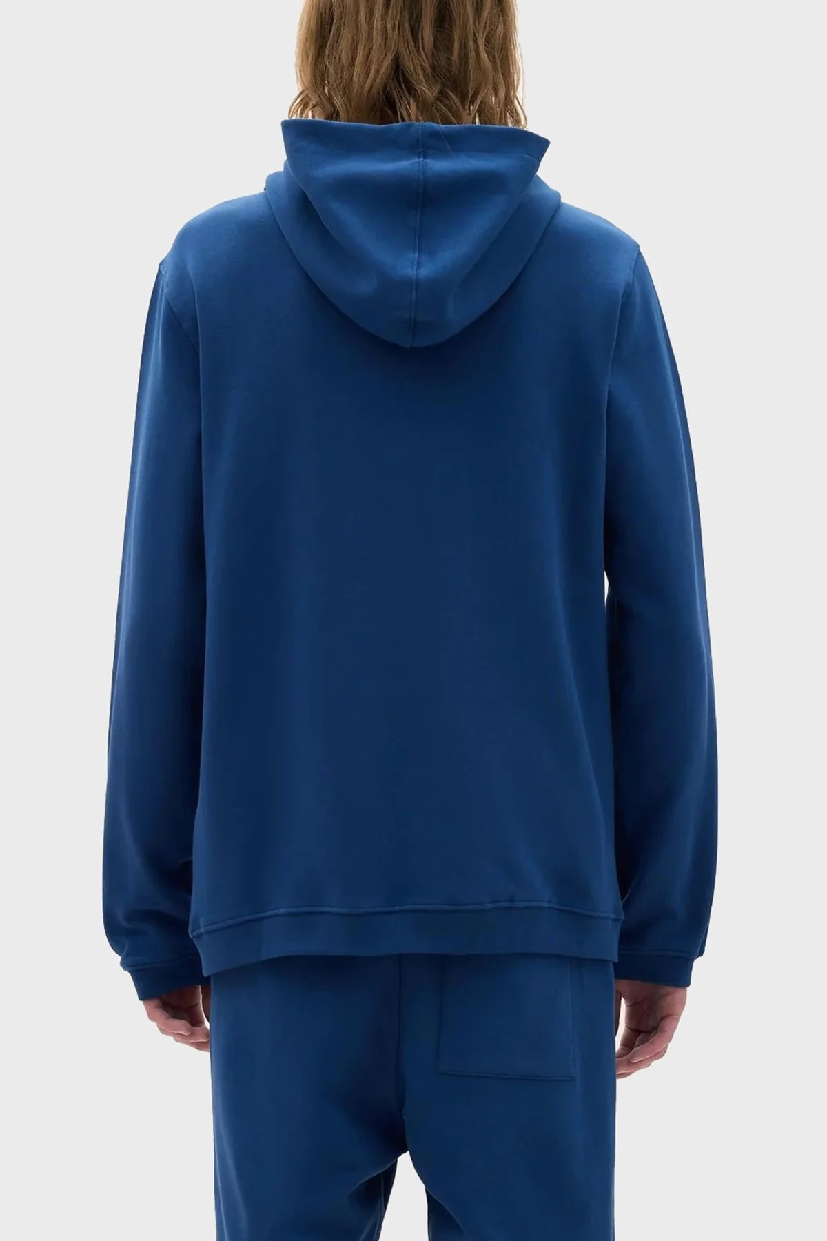 Les Benjamins Logolu Kapüşonlu Fermuarlı Pamuklu Regular Fit Erkek Sweat LB21SSCORMUZH-002 LACİVERT - 2