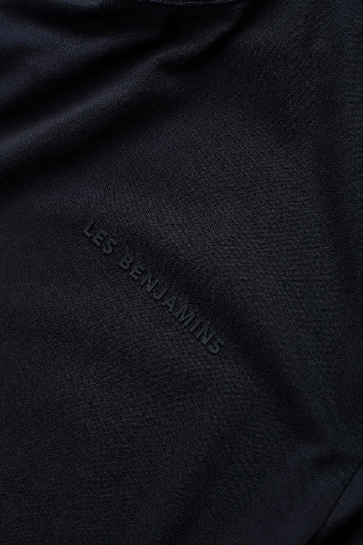 Les Benjamins Logolu Pamuklu Regular Fit Bisiklet Yaka Erkek T Shirt LB25FWCLAMUTS-401 SİYAH - 6