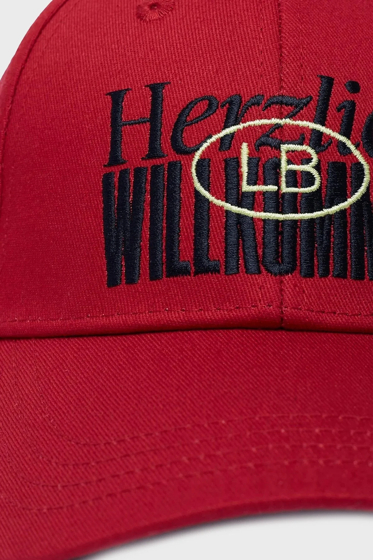 Les Benjamins Logolu Pamuklu Unisex Şapka LBNOOSGASUUCP-002 BORDO - 4