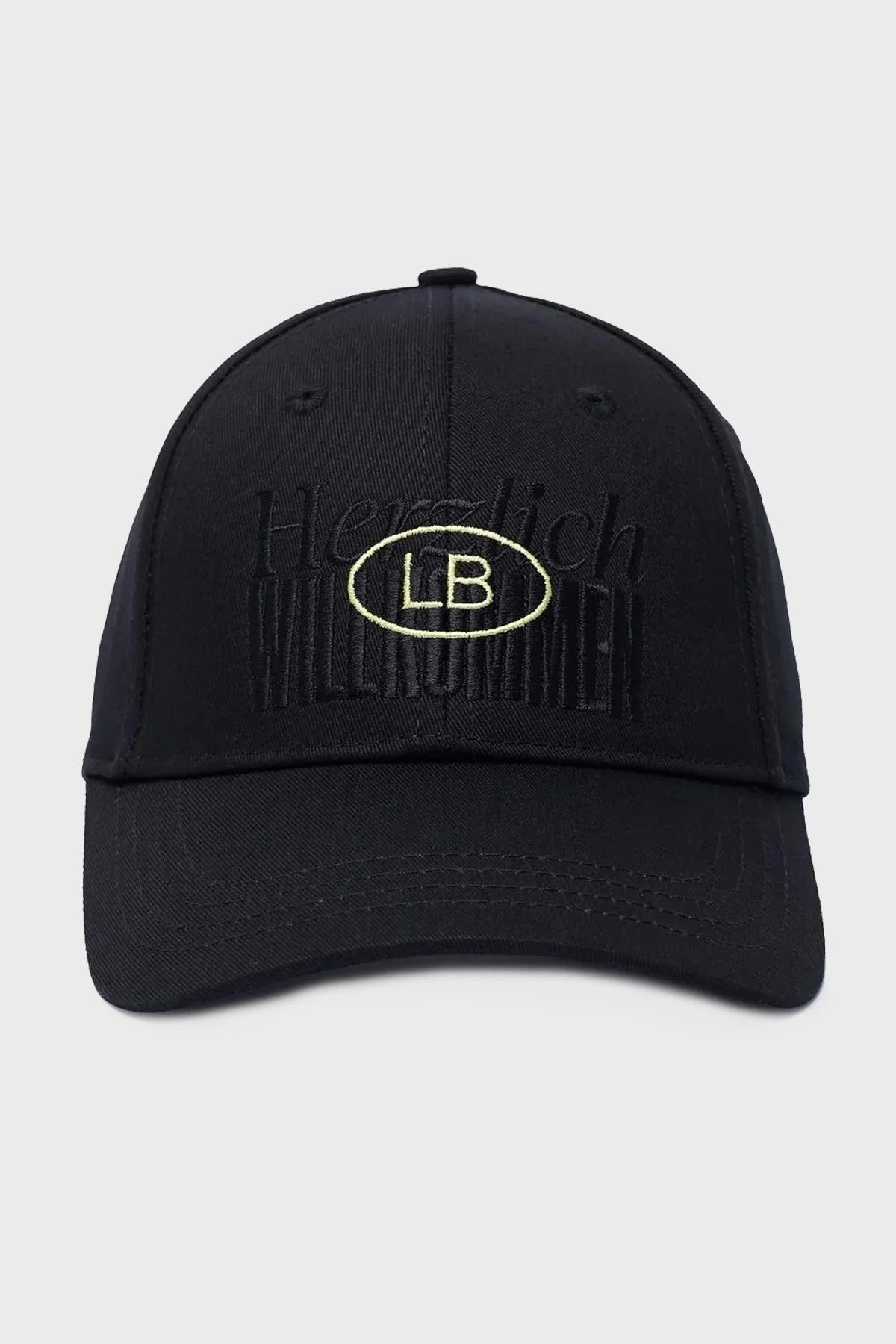 Les Benjamins Logolu Pamuklu Unisex Şapka LBNOOSGASUUCP-007 SİYAH - 1