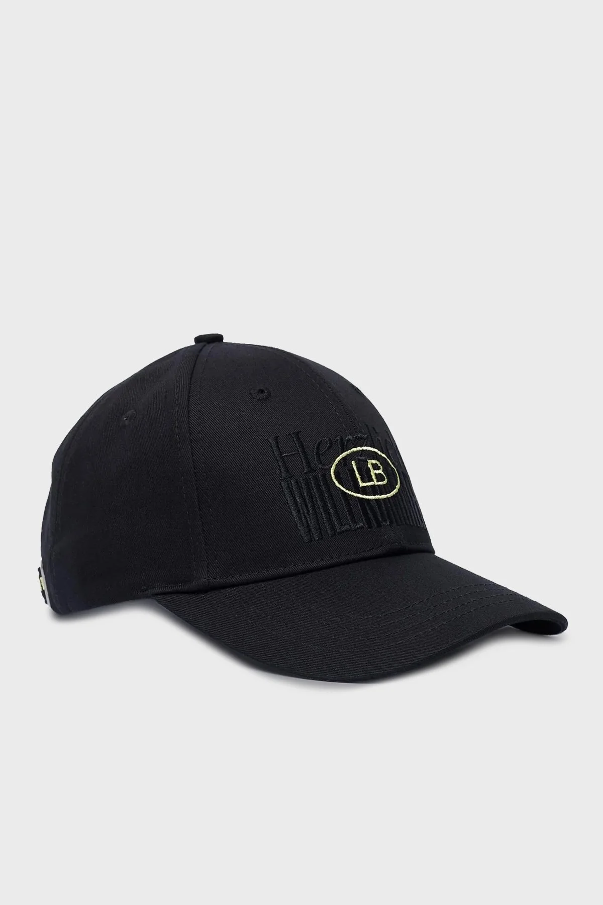 Les Benjamins Logolu Pamuklu Unisex Şapka LBNOOSGASUUCP-007 SİYAH - 2