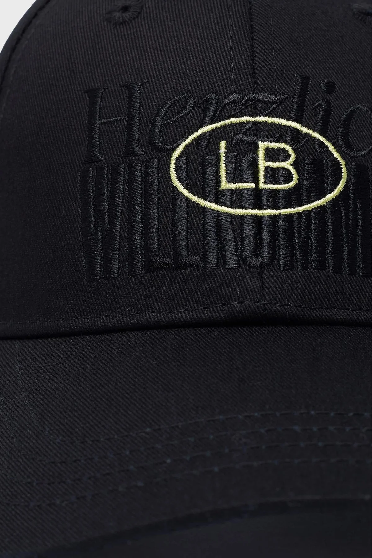 Les Benjamins Logolu Pamuklu Unisex Şapka LBNOOSGASUUCP-007 SİYAH - 4