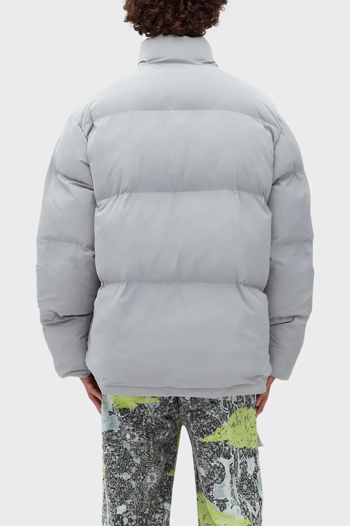 Les Benjamins Logolu Regular Fit Dik Yaka Erkek Mont LB22FWGASMUCA-005 GRİ - 2