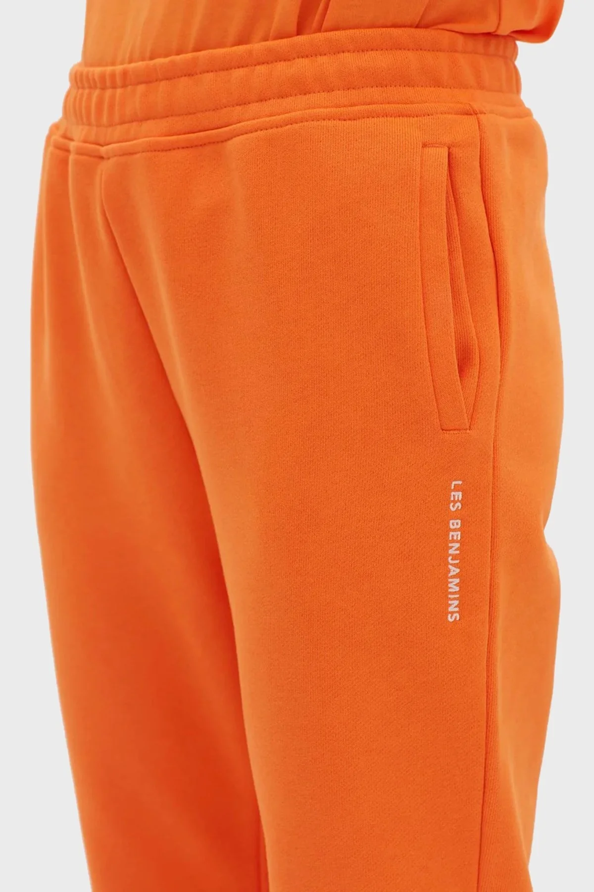 Les Benjamins Logolu Regular Fit Elastik Bel Bantlı Cepli % 100 Pamuk Bayan Pantolon LB22FWESSFUSP-304 ORANGE - 11