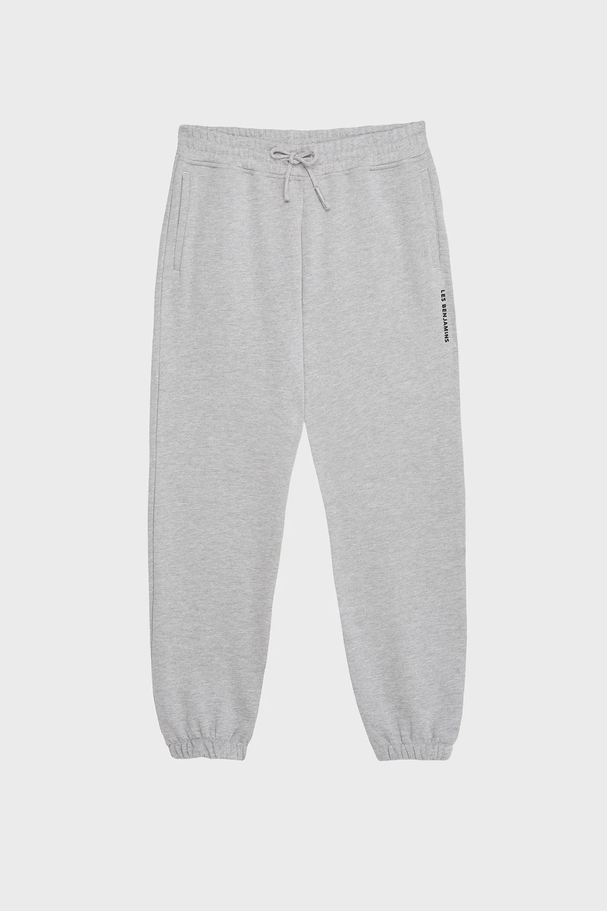 Les Benjamins Logolu Regular Fit Normal Bel Ribanalı Paça Jogger Erkek Pantolon LBNOOSCORMUSP-308 AÇIK GRİ - 7