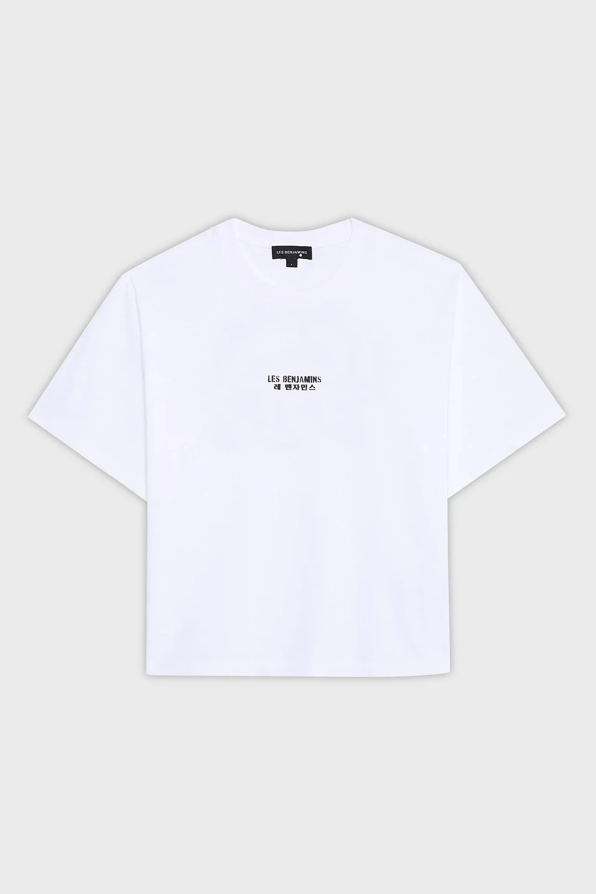 Les Benjamins Ön ve Arka Baskılı % 100 Pamuk Regular Fit Bayan T Shirt LB25SSUNLFUTS-010 BEYAZ - 6