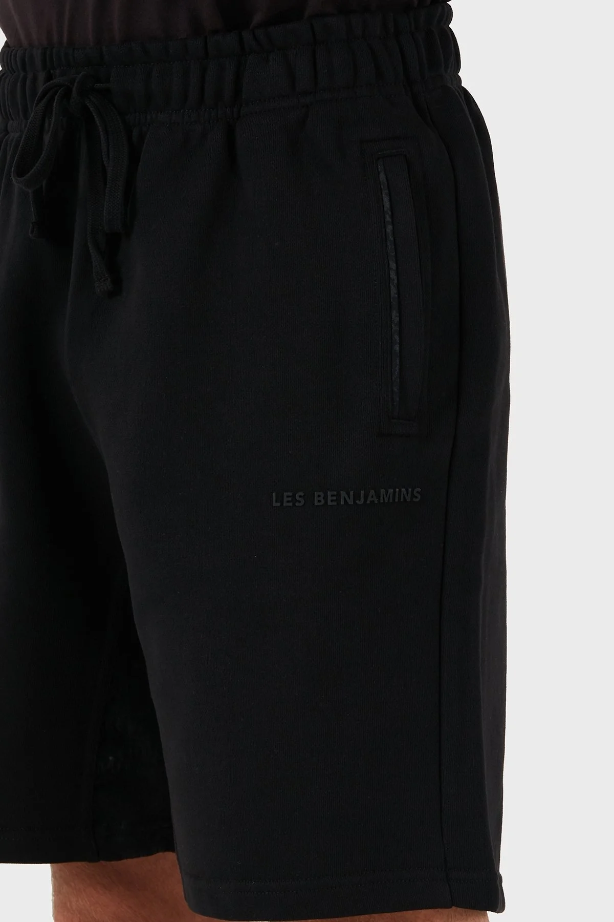 Les Benjamins Pamuklu Logolu Regular Fit Erkek Short LB24SSCLAMUSO-406 SİYAH - 4