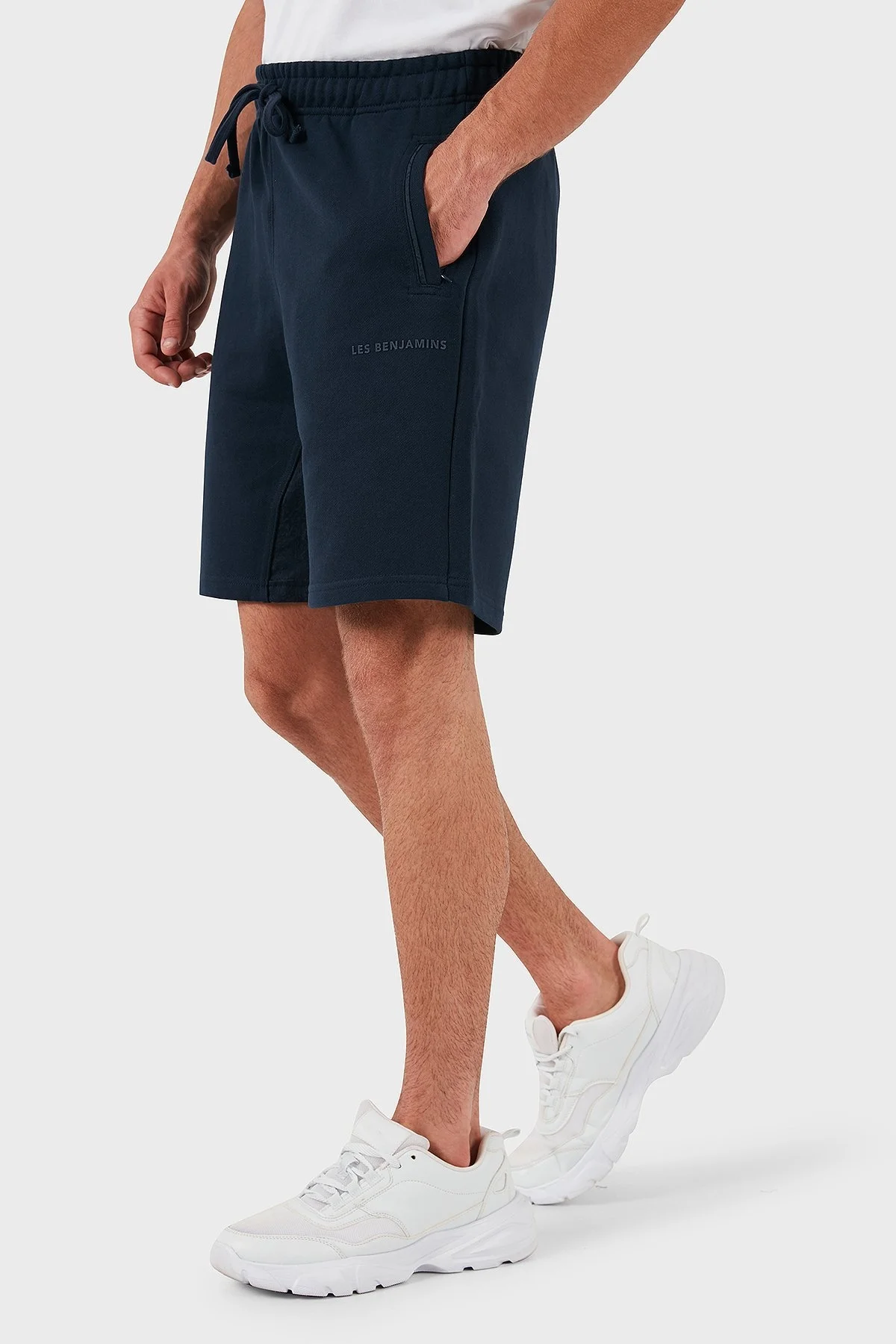 Les Benjamins Pamuklu Logolu Regular Fit Erkek Short LB24SSCLAMUSO-408 LACİVERT - 3