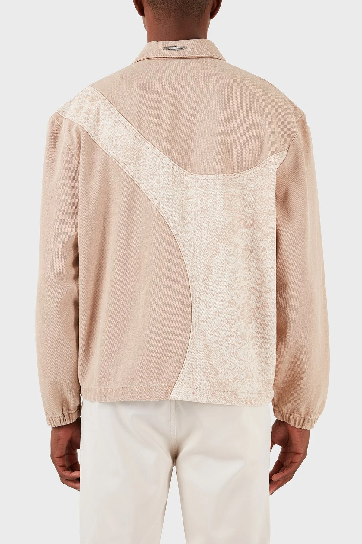 Les Benjamins Pamuklu Oversize Fit Erkek Ceket LB24SSKISMUJC-003 BEJ - 3