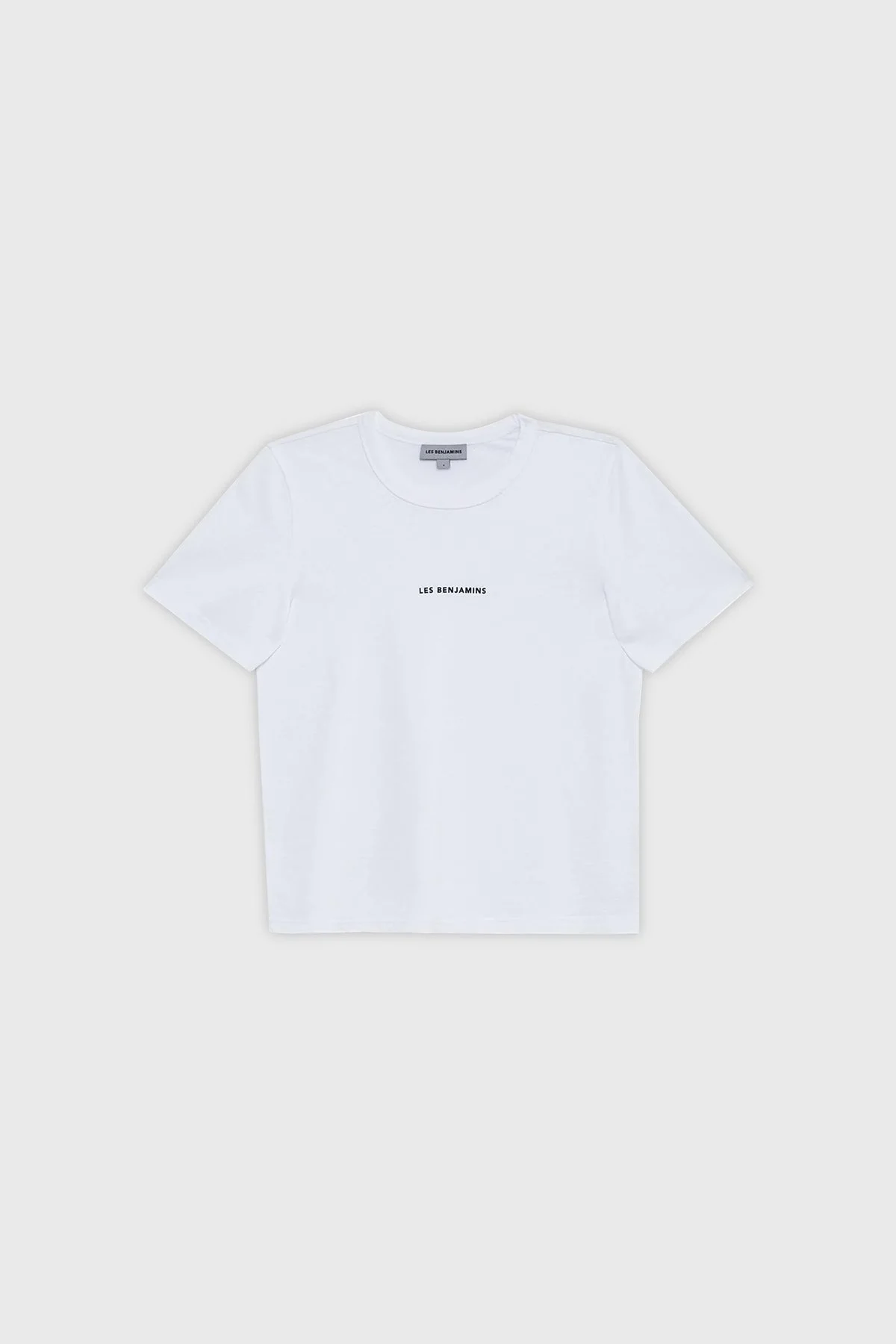 Les Benjamins Pamuklu Regular Fit Bayan T Shirt LB23FWCLAFUTS-402 BEYAZ - 7