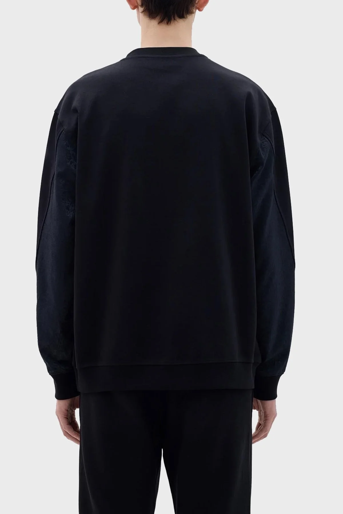 Les Benjamins Pamuklu Regular Fit Bisiklet Yaka Erkek Sweat LB23FWCLAMUSW-403 SİYAH - 3