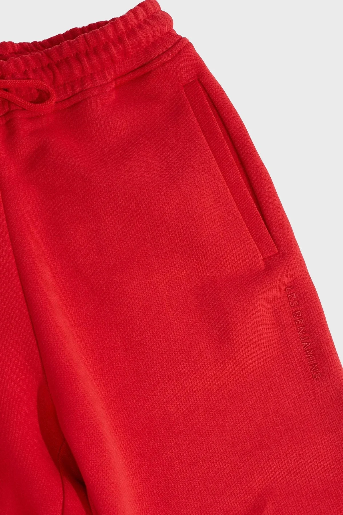 Les Benjamins Pamuklu Regular Fit Cepli Jogger Spor Bayan Pantolon LB24FWESSFUSP-302 KIRMIZI - 5