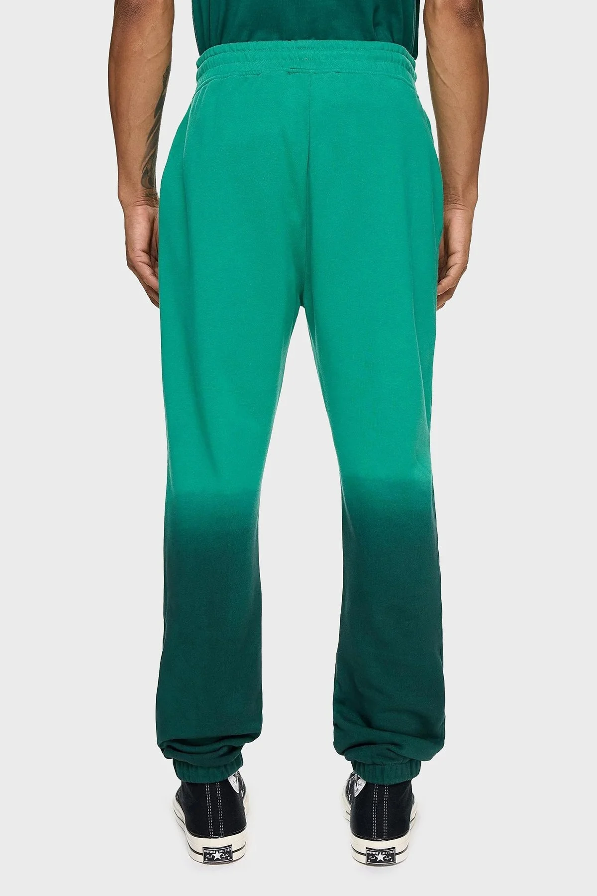 Les Benjamins Pamuklu Regular Fit Cepli Jogger Spor Erkek Pantolon LB24FWESSMUSP-304 YEŞİL - 2