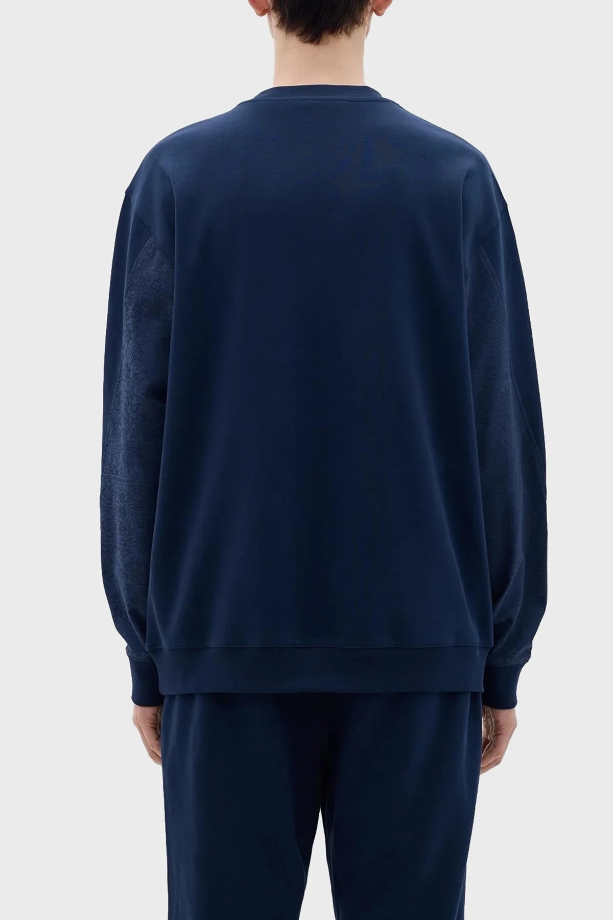 Les Benjamins Pamuklu Regular Fit Erkek Sweat LB23FWCLAMUSW-401 LACİVERT - 6