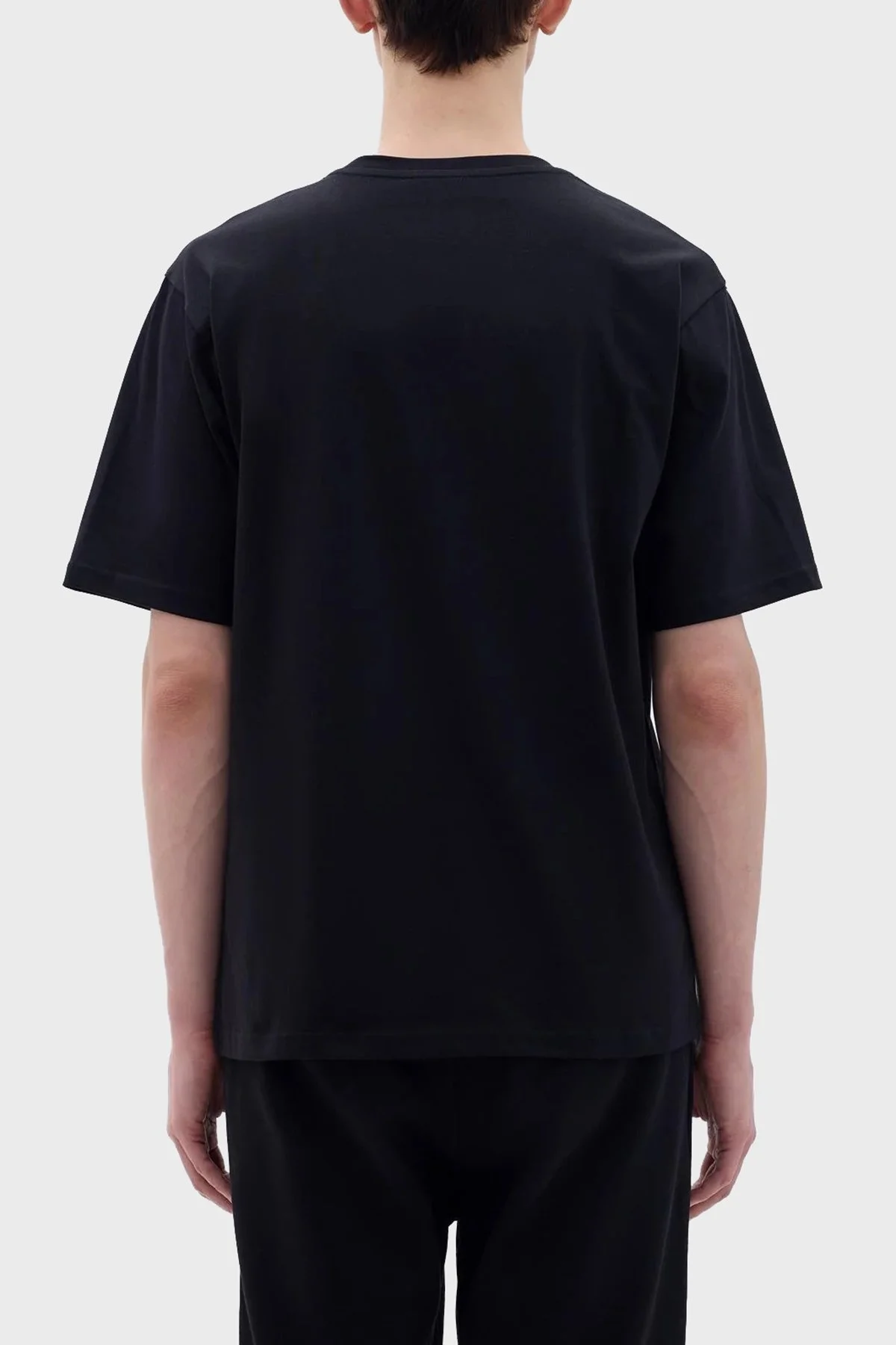 Les Benjamins Pamuklu Regular Fit Erkek T Shirt LB23FWCLAMUTS-404 SİYAH - 5