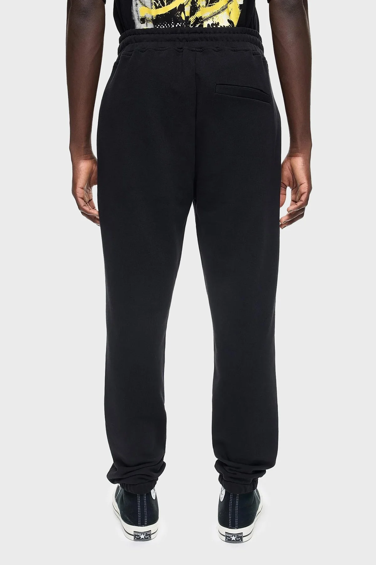 Les Benjamins Pamuklu Regular Fit Jogger Spor Erkek Pantolon LB24FWEAPMUSP-001 SİYAH - 2