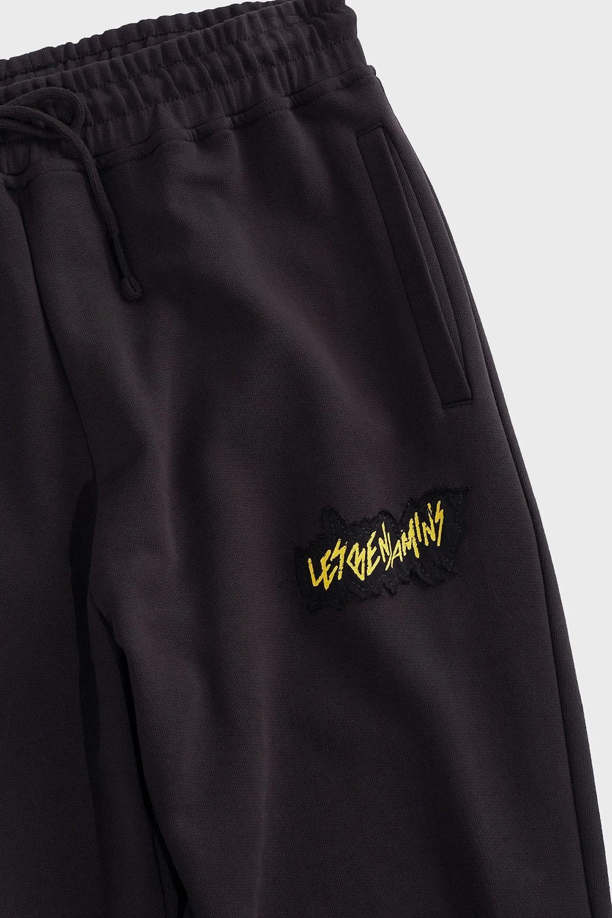 Les Benjamins Pamuklu Regular Fit Jogger Spor Erkek Pantolon LB24FWEAPMUSP-008 SİYAH - 5