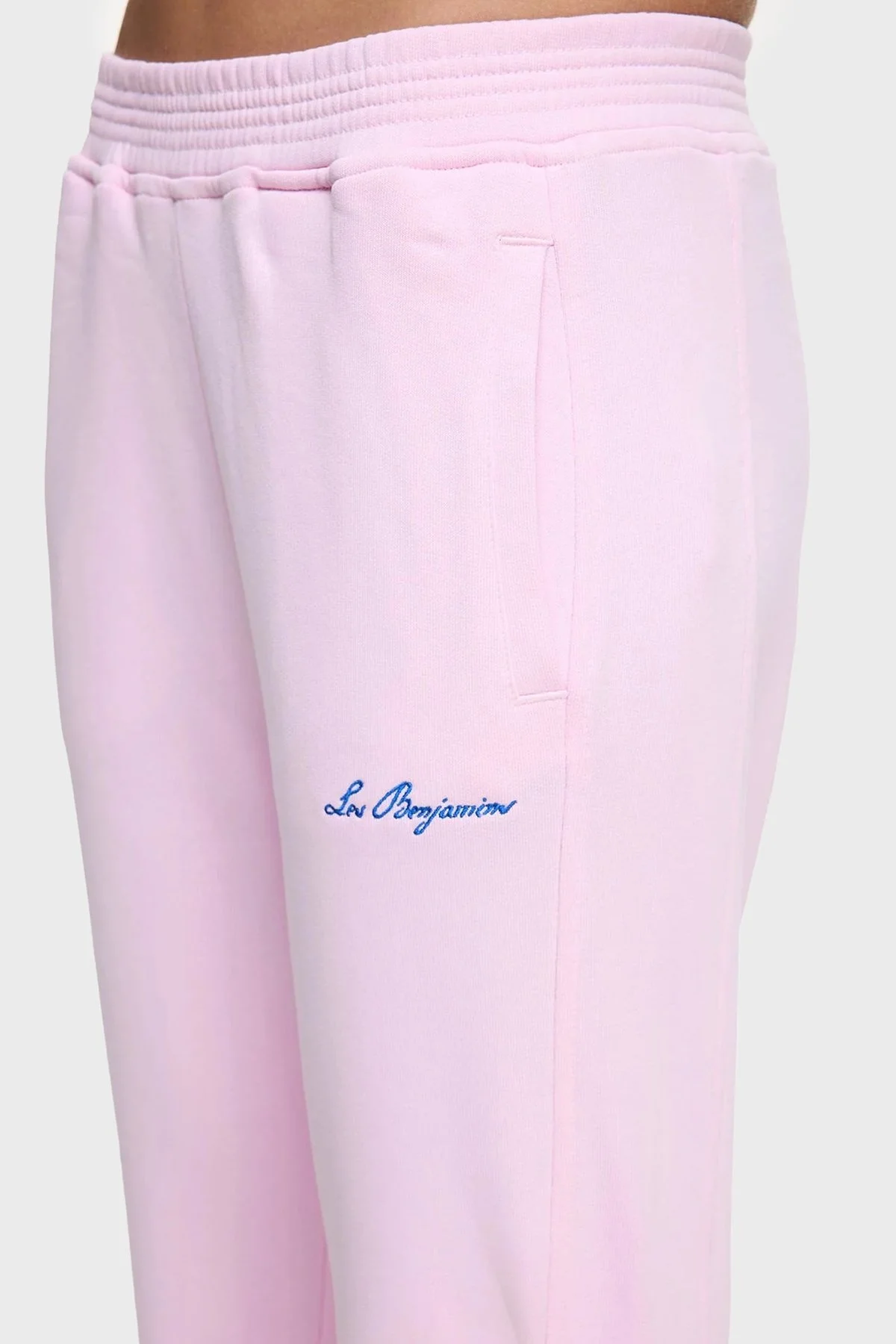 Les Benjamins Pamuklu Regular Fit Normal Bel Düz Paça Bayan Pantolon LB25SSUNLFUSP-004 PEMBE - 13
