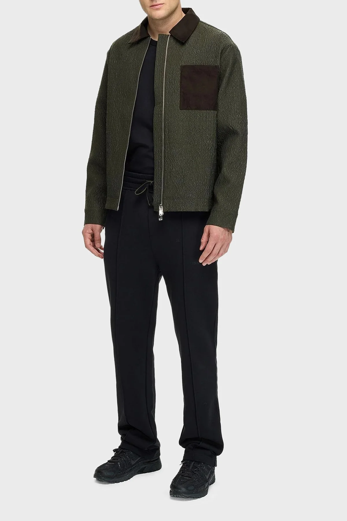 Les Benjamins Pamuklu Regular Fit Normal Bel Düz Paça Çimalı Erkek Pantolon LB25FWCLAMUSP-401 SİYAH - 2