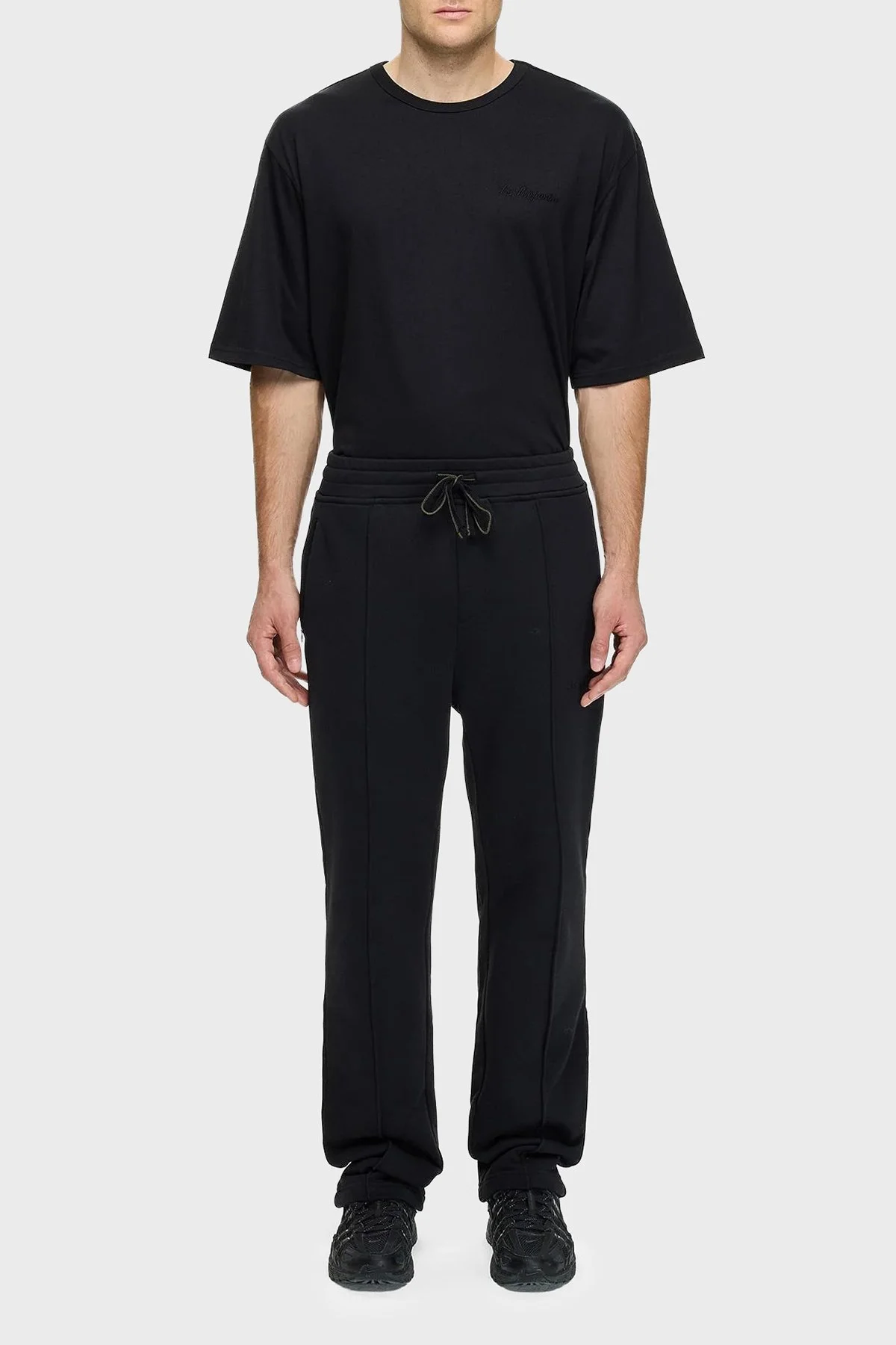 Les Benjamins Pamuklu Regular Fit Normal Bel Düz Paça Çimalı Erkek Pantolon LB25FWCLAMUSP-401 SİYAH - 4